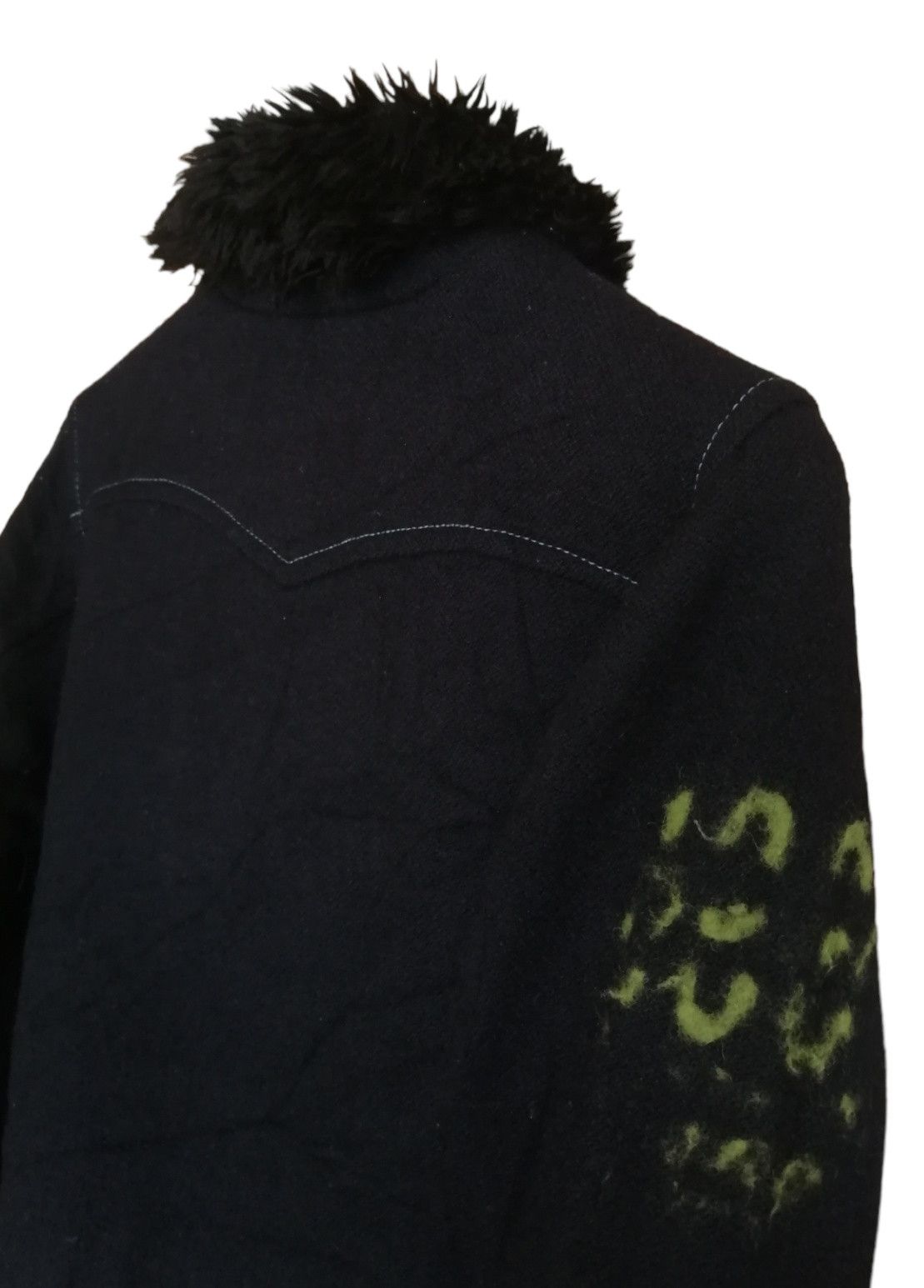 Diesel Diesel Wool Faux Fur Collar Coat Jacket Size S / US 4 / IT 40 - 9 Thumbnail