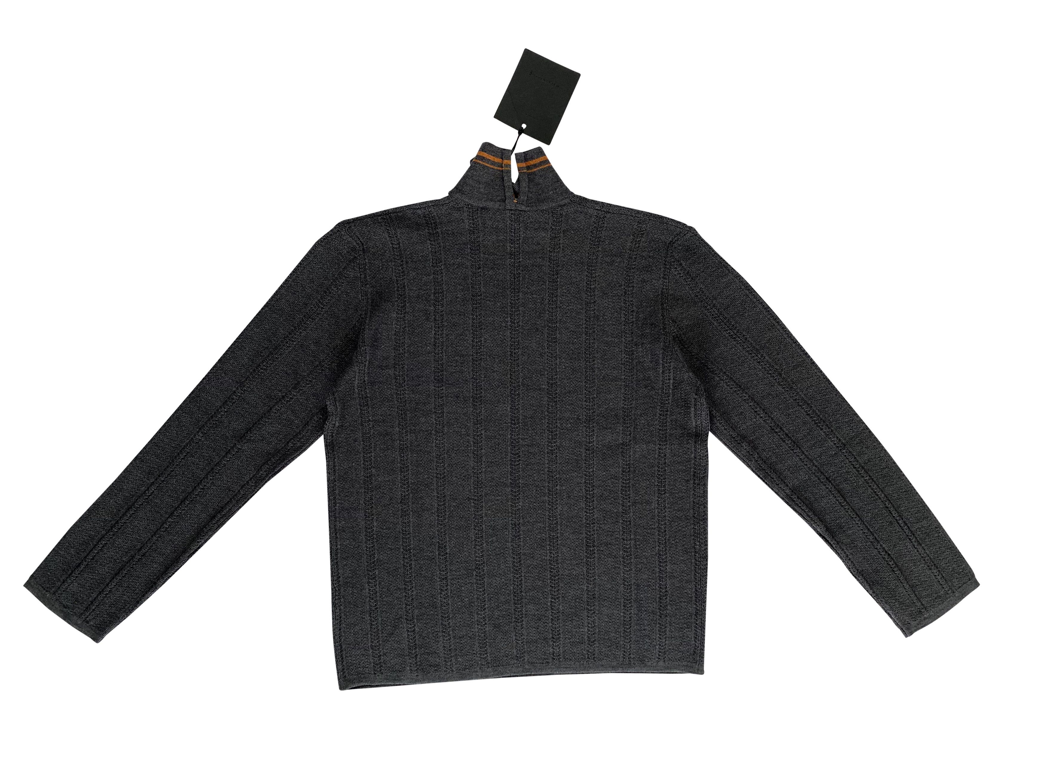 Kiko Kostadinov ⚡️QUICK SALE⚡️Mackintosh by Kiko Grey Pattern Knit Sweater Size US M / EU 48-50 / 2 - 2 Thumbnail