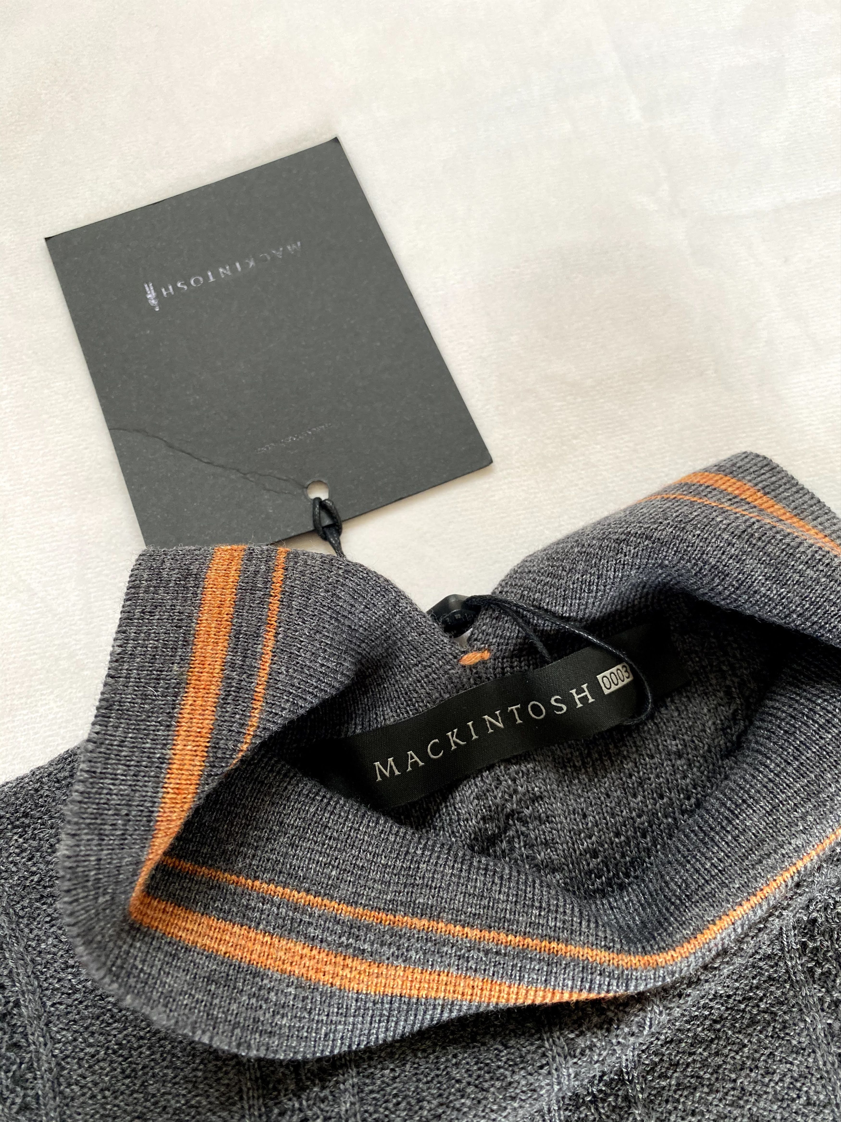 Kiko Kostadinov ⚡️QUICK SALE⚡️Mackintosh by Kiko Grey Pattern Knit Sweater Size US M / EU 48-50 / 2 - 3 Thumbnail