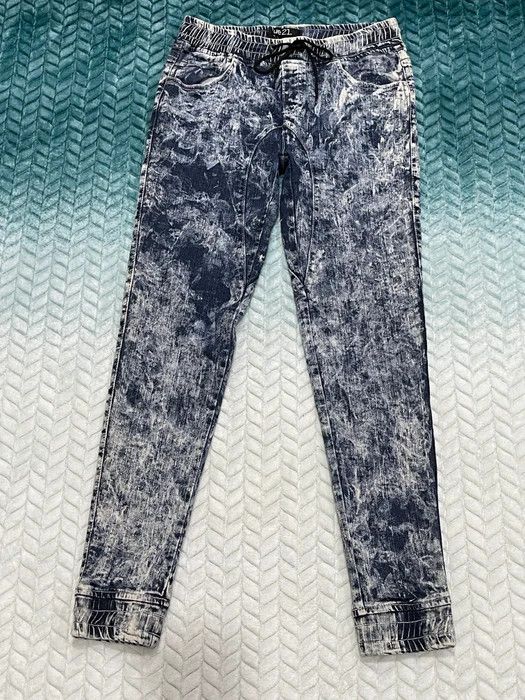 Japanese Brand × Vintage Special Design!! Rue21 Acid Wash Joggers Pants Size US 30 / EU 46 - 2 Thumbnail