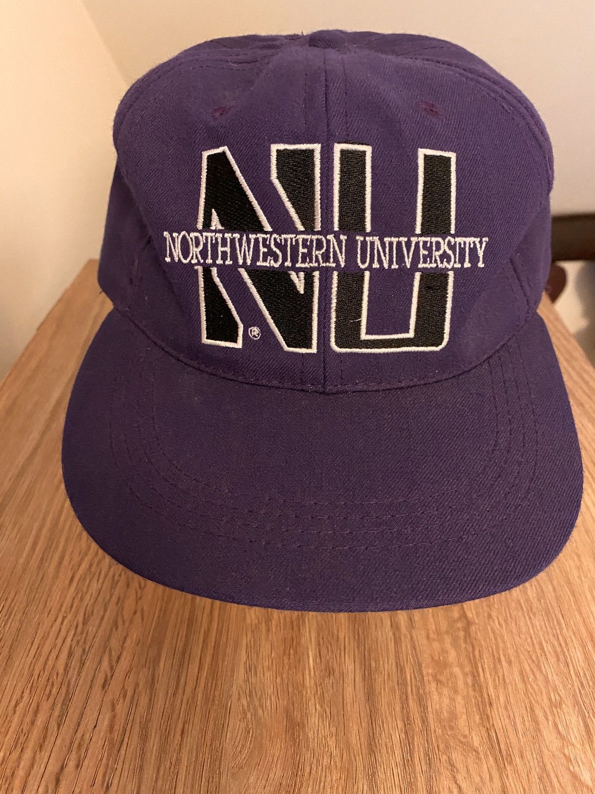 Vintage Vintage 80’s 90’s Northwestern University Strapback Hat Cap Size ONE SIZE - 3 Thumbnail