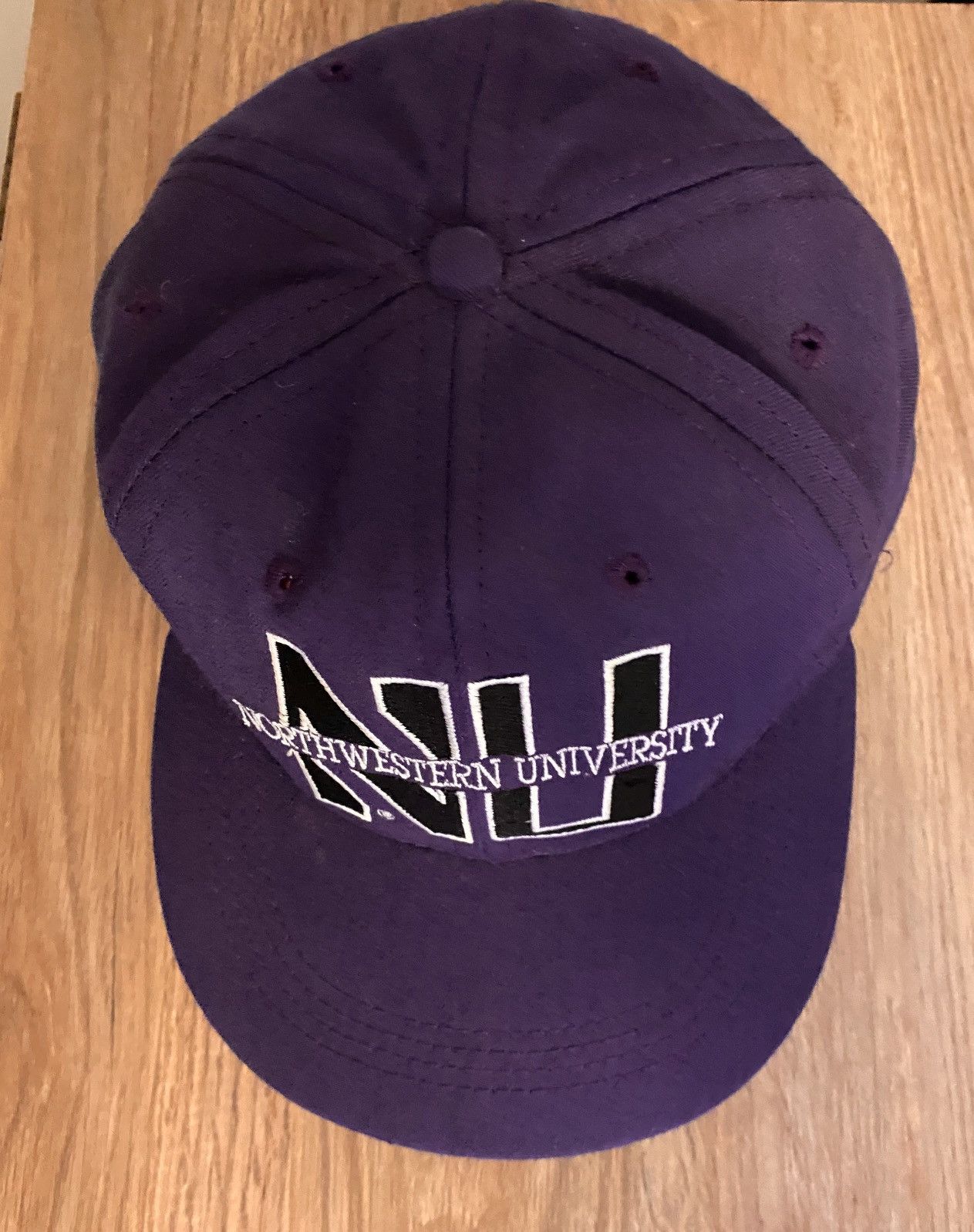 Vintage Vintage 80’s 90’s Northwestern University Strapback Hat Cap Size ONE SIZE - 5 Thumbnail