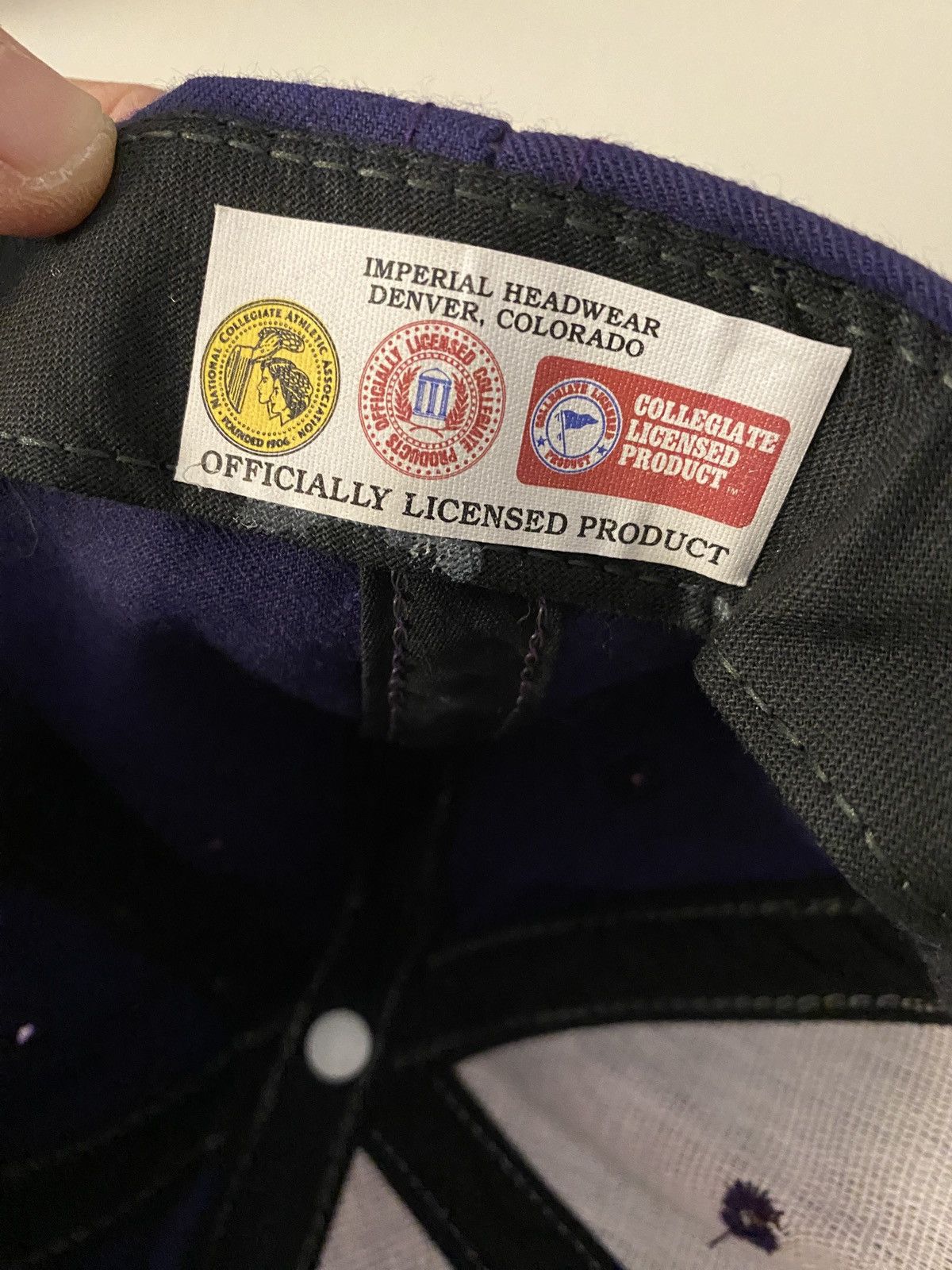 Vintage Vintage 80’s 90’s Northwestern University Strapback Hat Cap Size ONE SIZE - 13 Thumbnail
