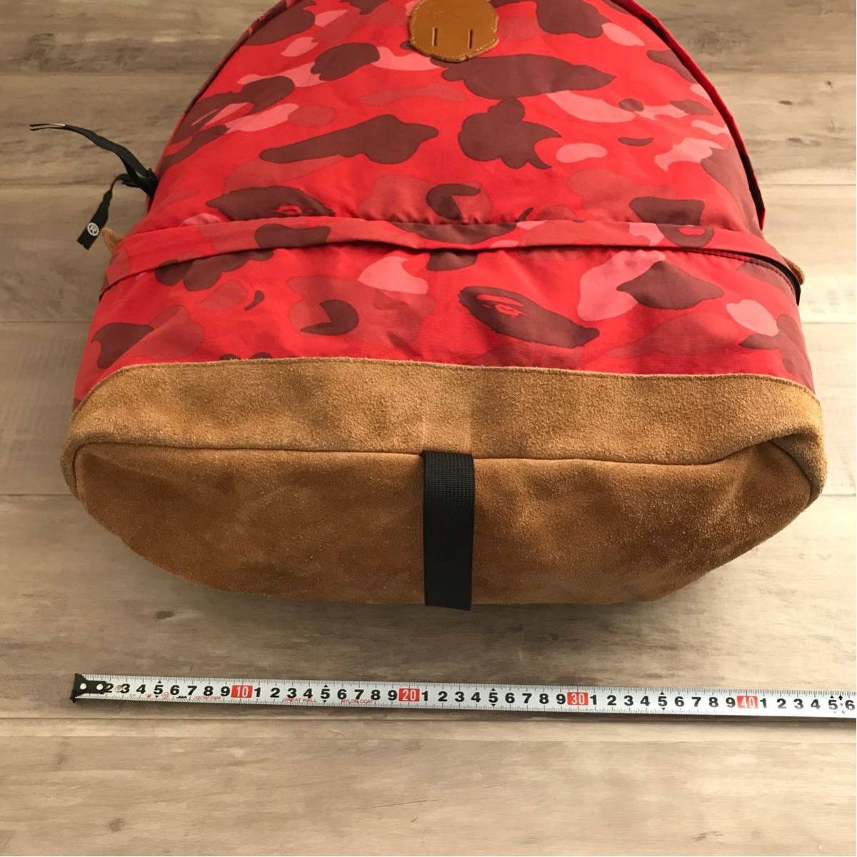 Bape BAPE backpack red camo bag NIGO Size ONE SIZE - 7 Thumbnail