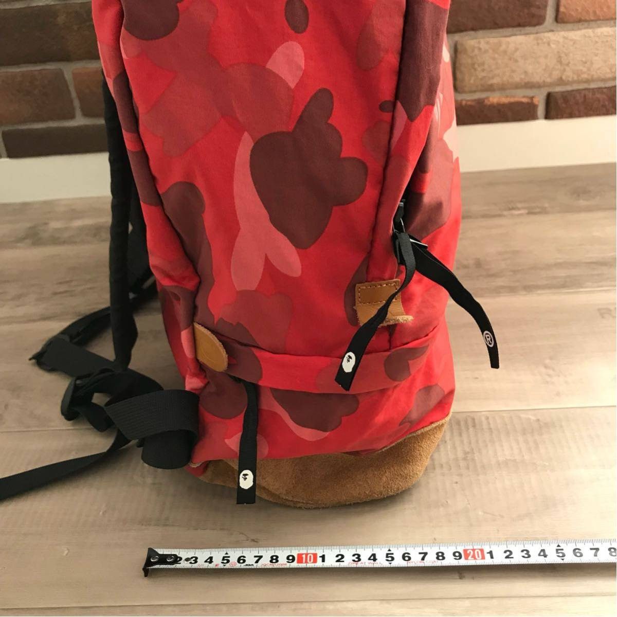 Bape BAPE backpack red camo bag NIGO Size ONE SIZE - 8 Thumbnail