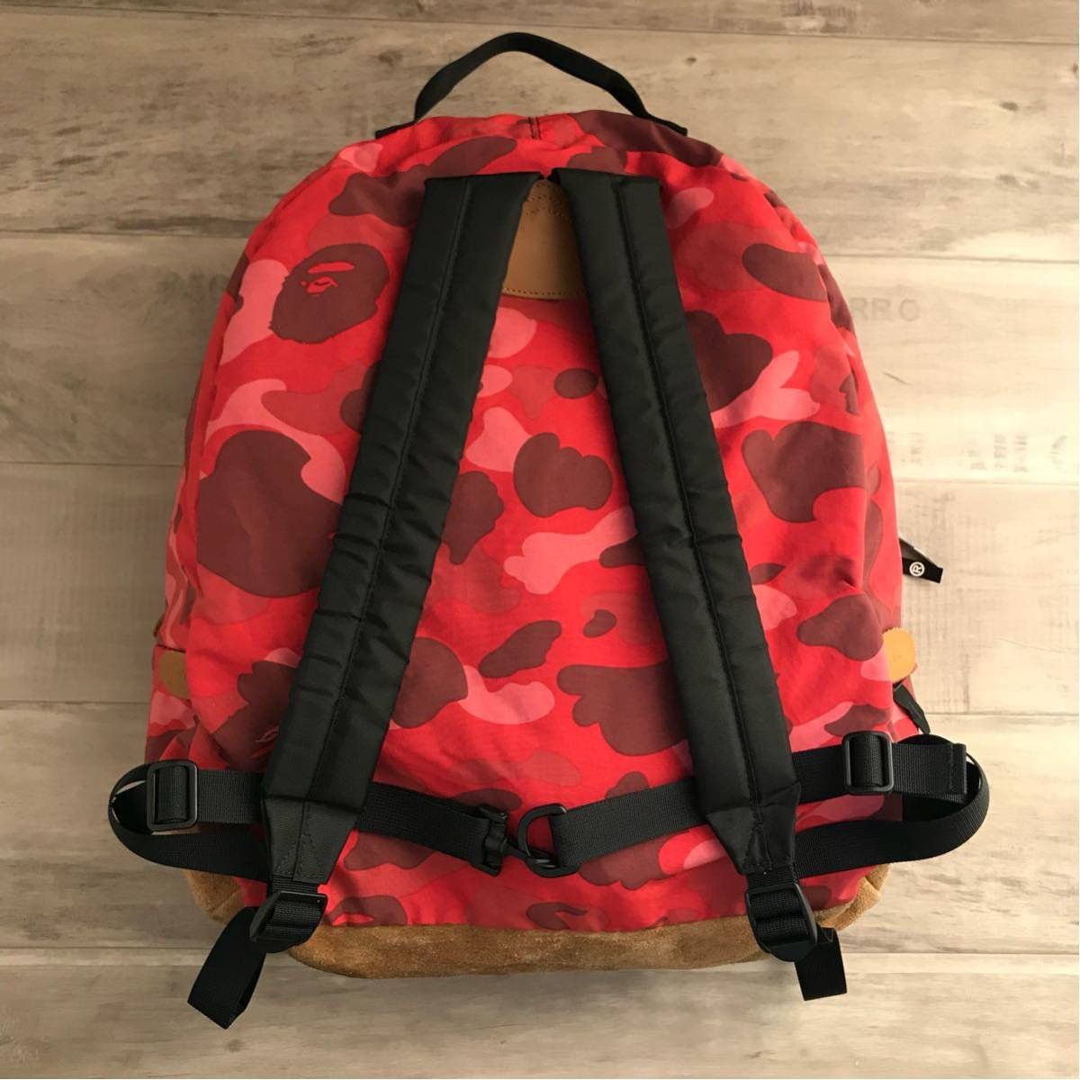 Bape BAPE backpack red camo bag NIGO Size ONE SIZE - 2 Thumbnail