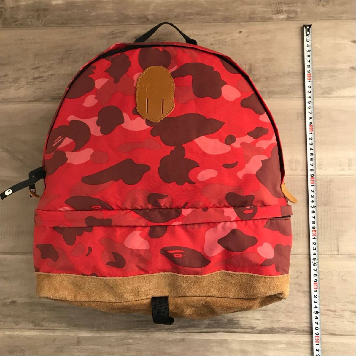 Bape BAPE backpack red camo bag NIGO Size ONE SIZE - 6 Thumbnail
