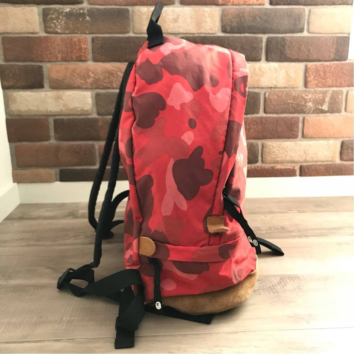 Bape BAPE backpack red camo bag NIGO Size ONE SIZE - 3 Thumbnail