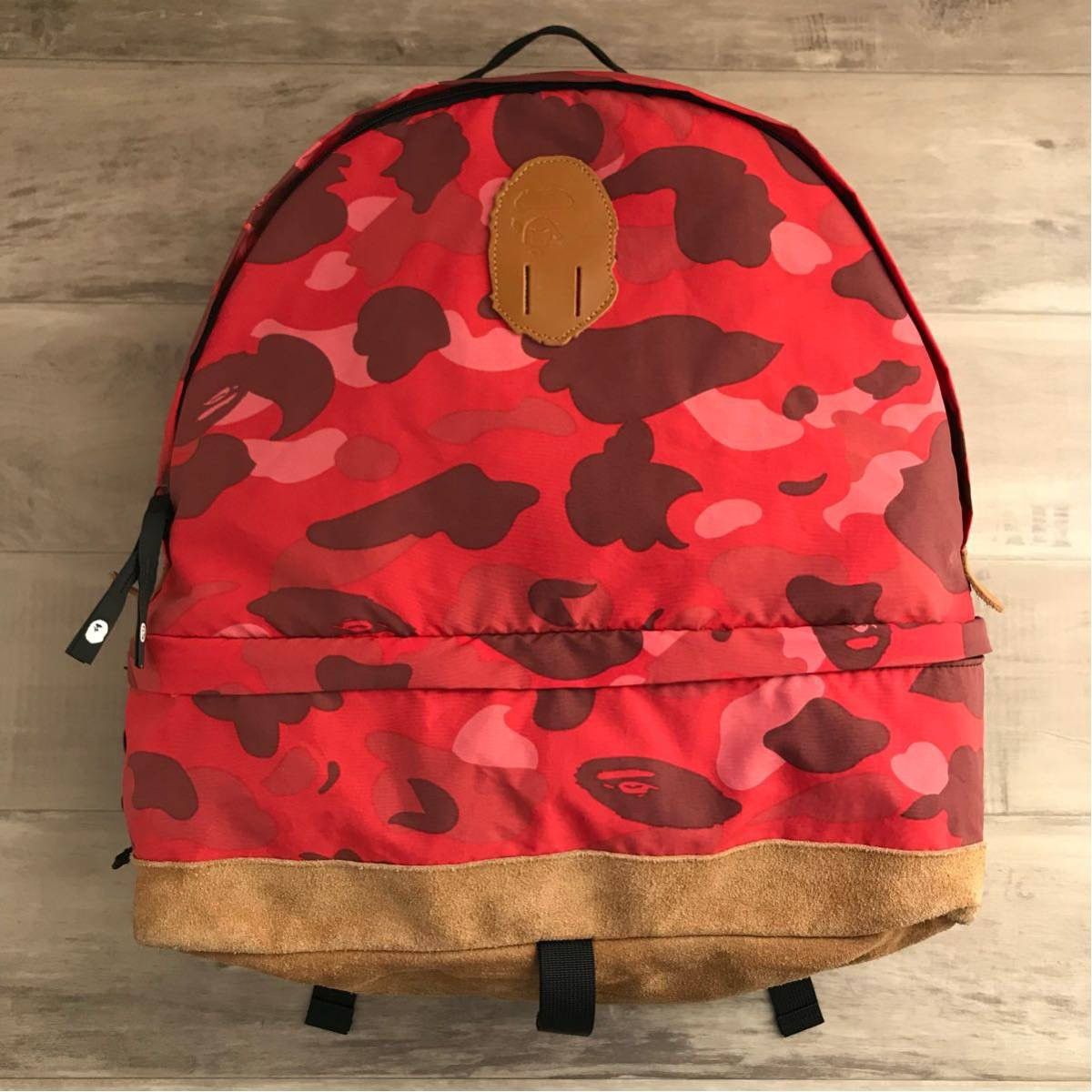 Bape BAPE backpack red camo bag NIGO Size ONE SIZE - 1 Thumbnail