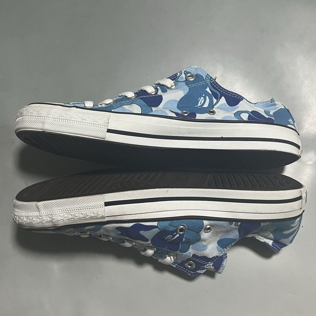 Bape × Kaws BAPE Sta KAWS blue camo Size US 8.5 / EU 41-42 - 4 Thumbnail