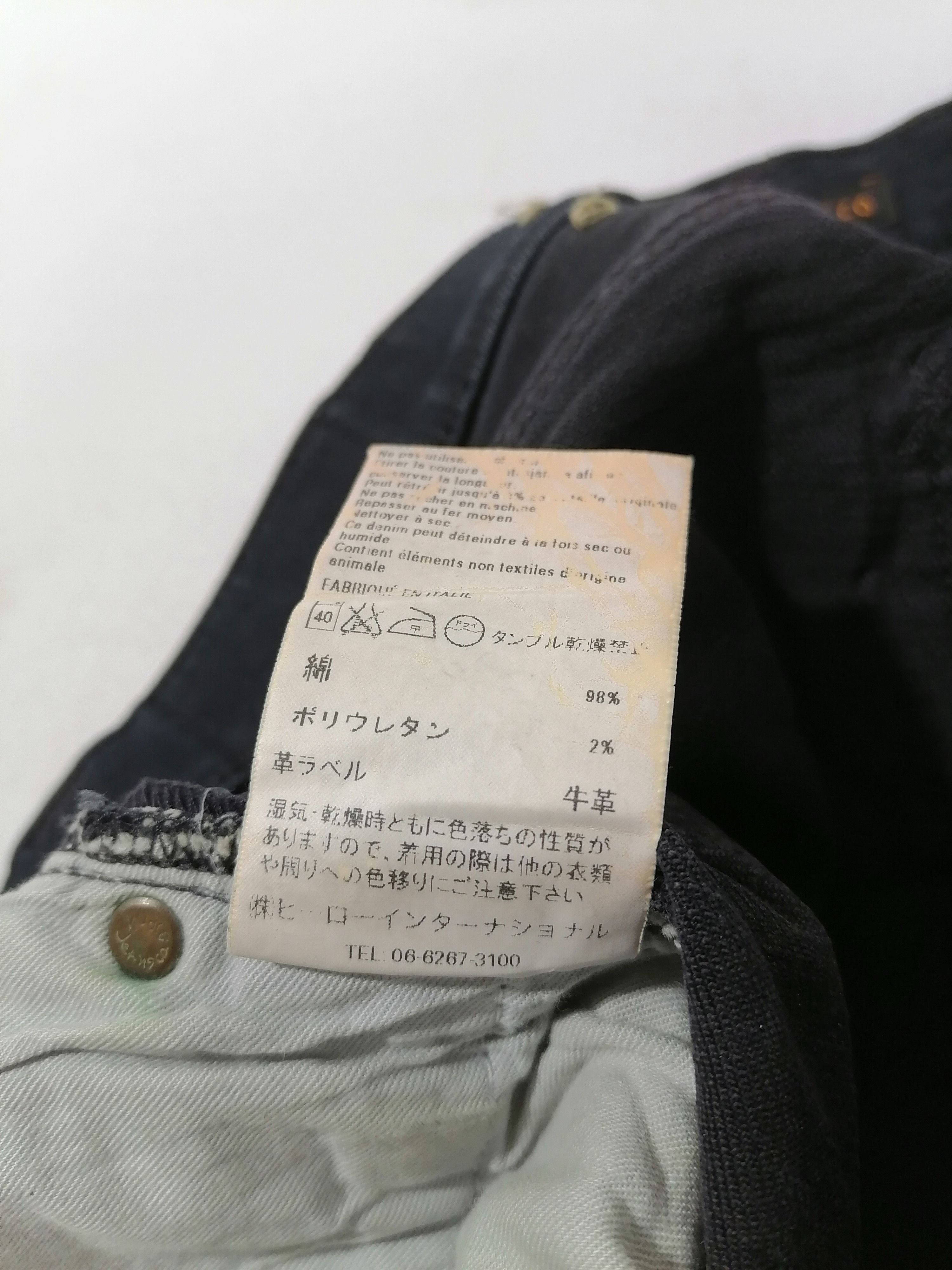 Nudie Jeans Nudie Jeans Black Denim Size US 34 / EU 50 - 7 Thumbnail