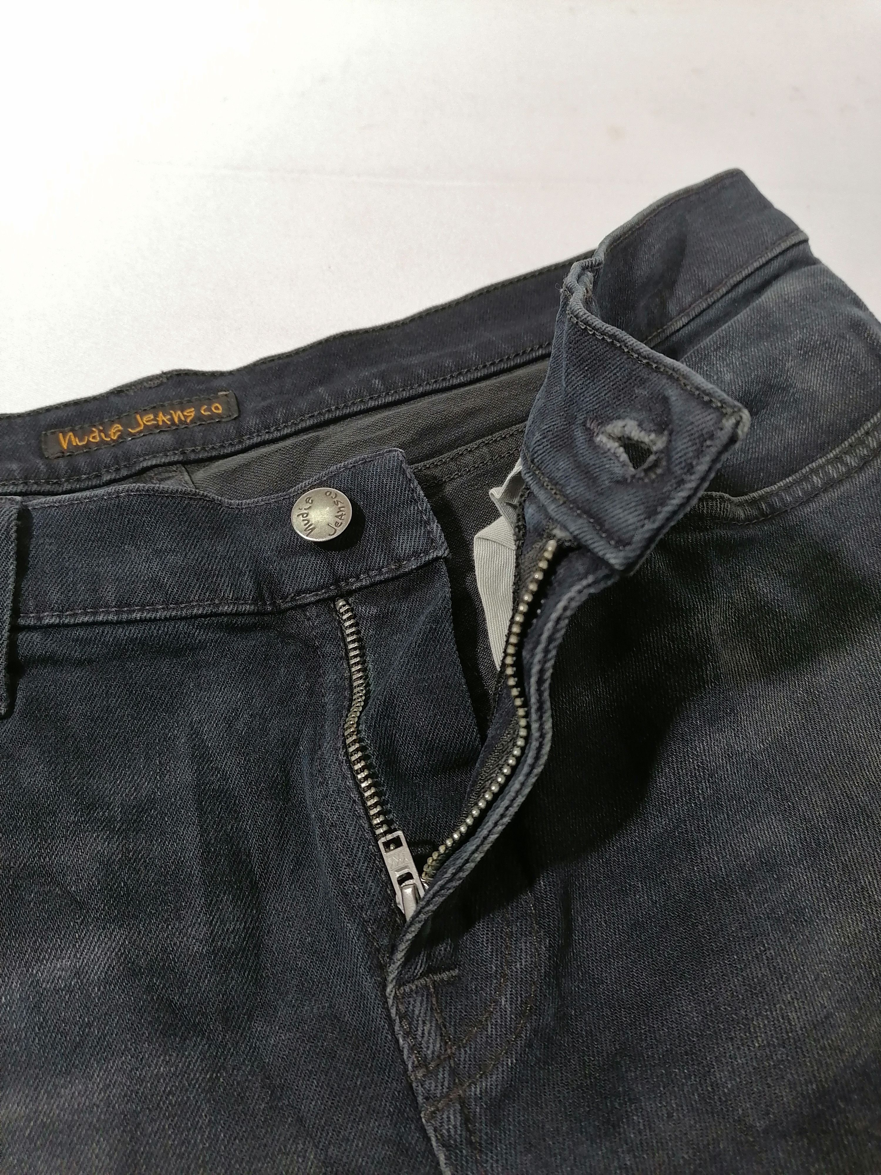 Nudie Jeans Nudie Jeans Black Denim Size US 34 / EU 50 - 4 Thumbnail
