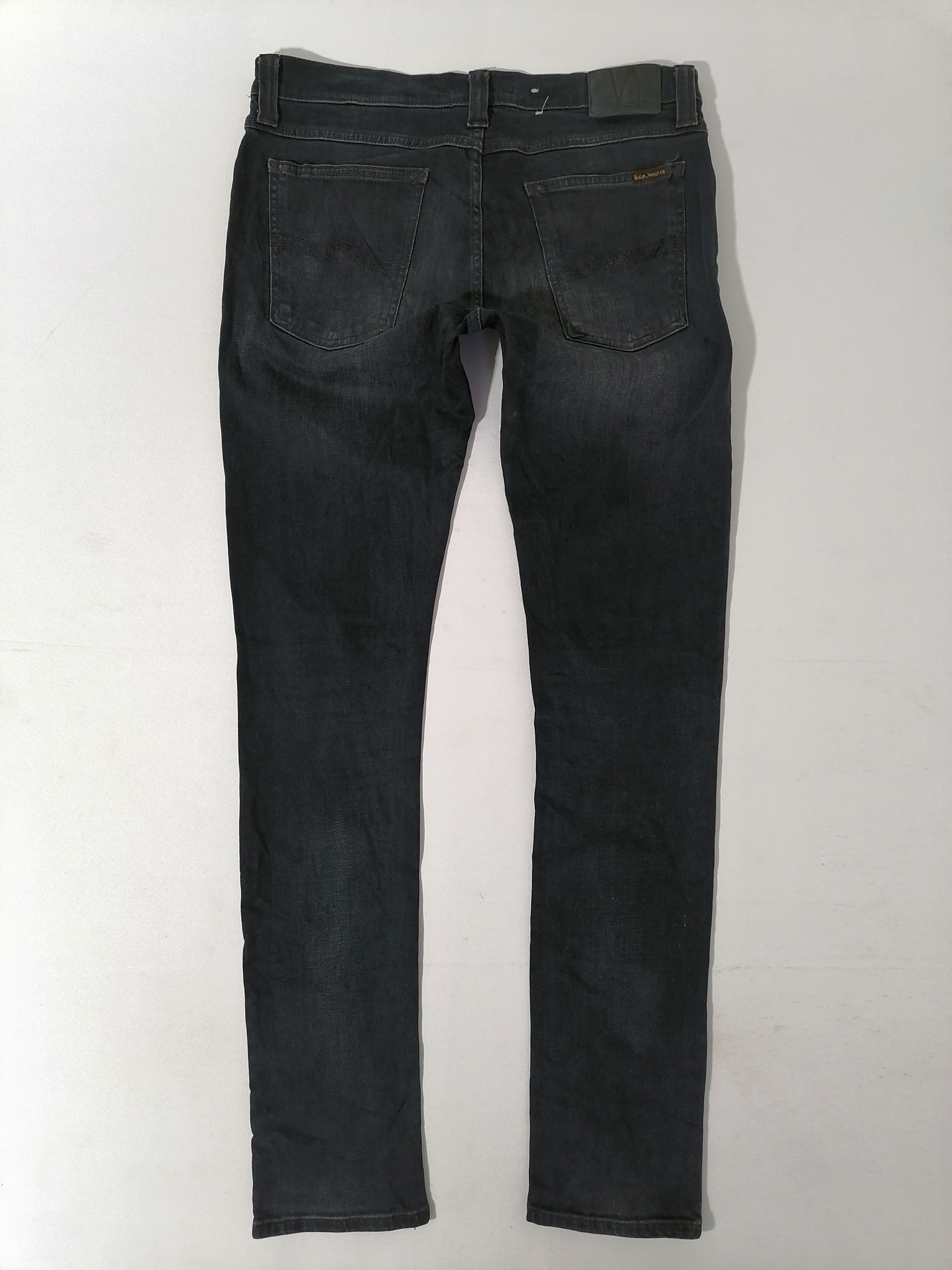 Nudie Jeans Nudie Jeans Black Denim Size US 34 / EU 50 - 2 Thumbnail