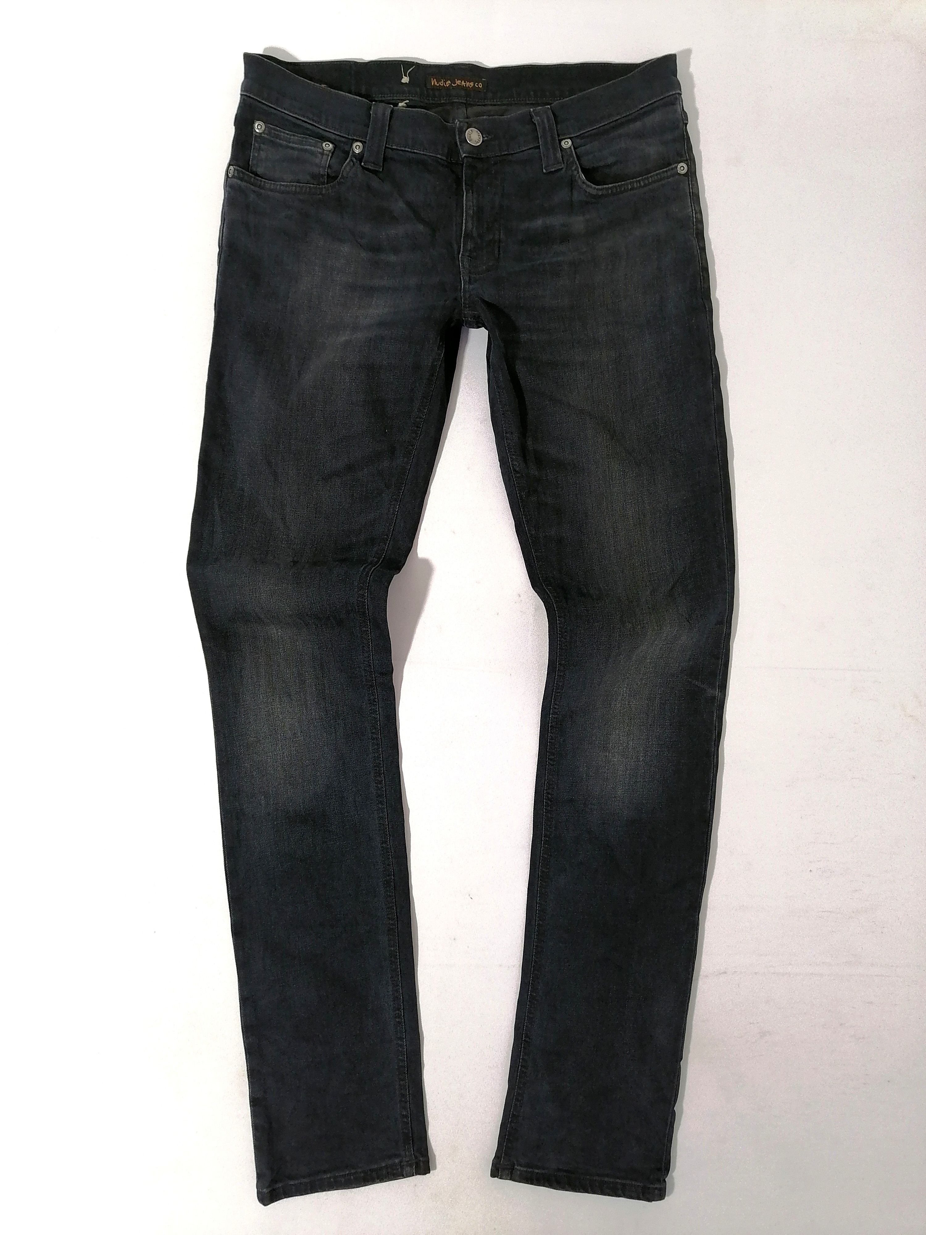 Nudie Jeans Nudie Jeans Black Denim Size US 34 / EU 50 - 1 Thumbnail