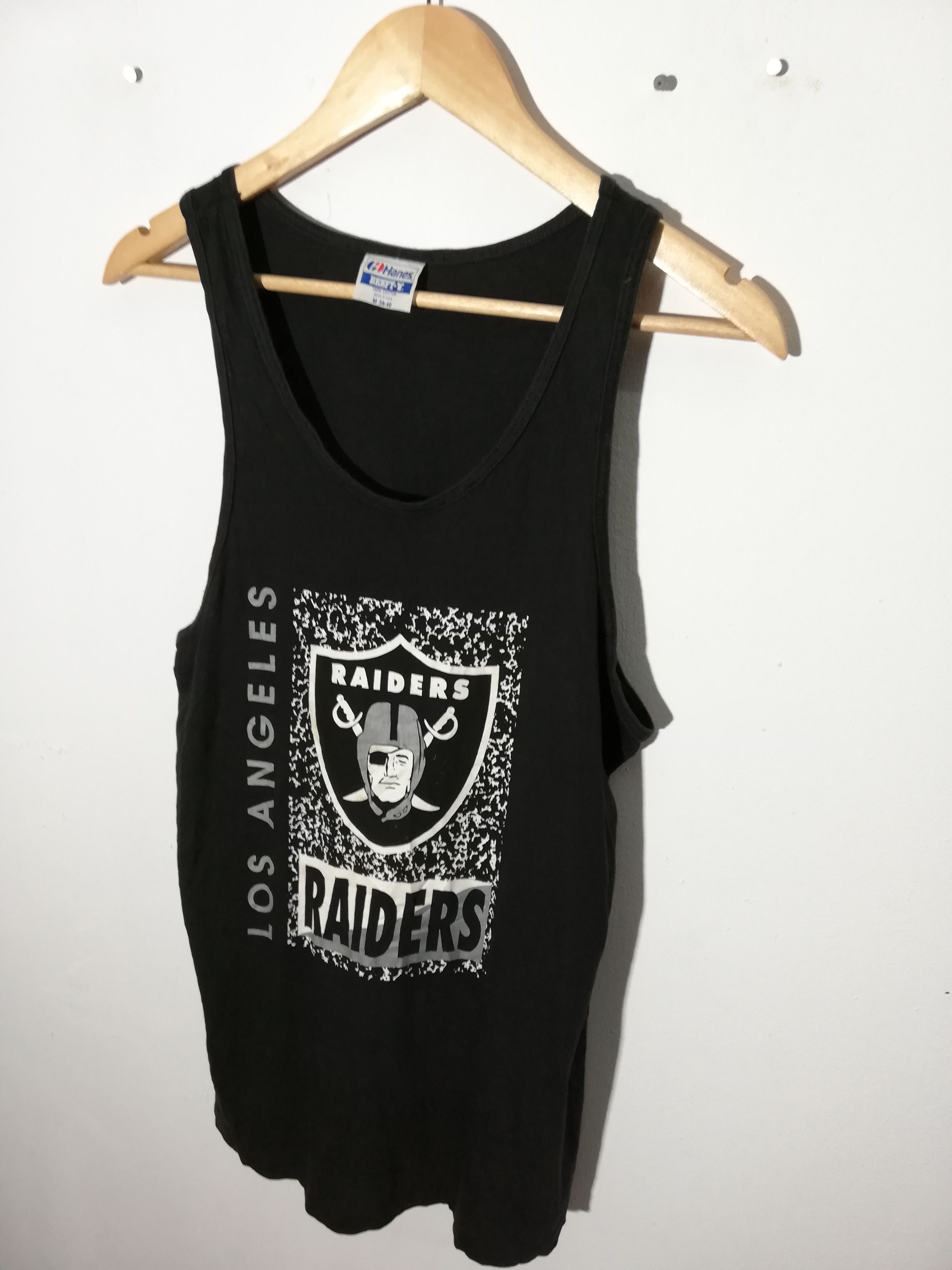Hanes × NFL Vintage 80's Raiders Sleeveless Size US M / EU 48-50 / 2 - 4 Thumbnail