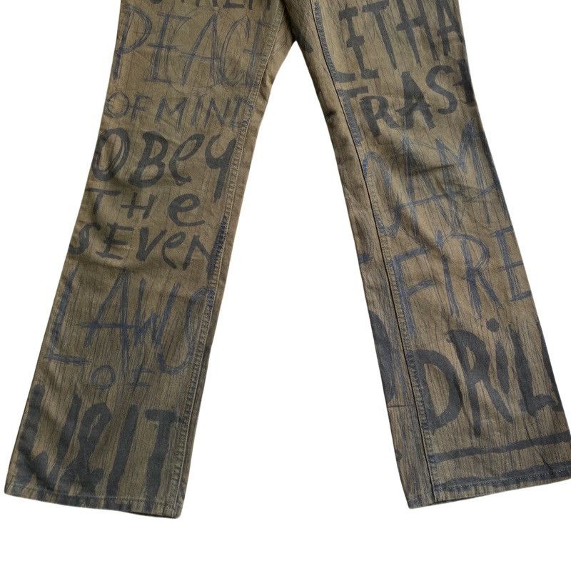 W&LT × Walter Van Beirendonck AW97 Pen Bootcut Jeans Size US 31 - 3 Thumbnail