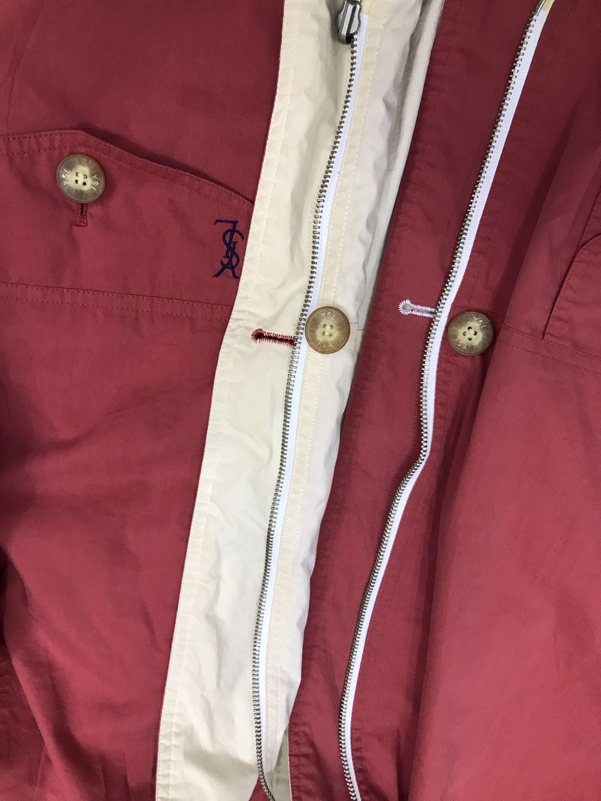 Vintage × Yves Saint Laurent VINTAGE YSL REVERSIBLE JACKET Size US L / EU 52-54 / 3 - 5 Thumbnail