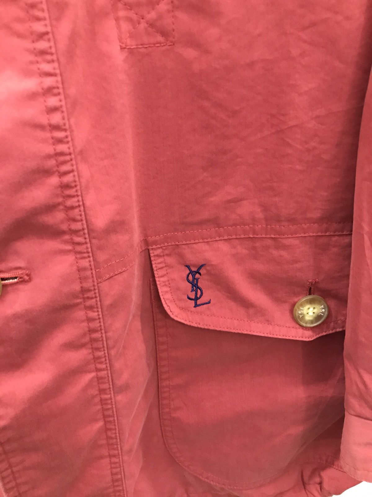 Vintage × Yves Saint Laurent VINTAGE YSL REVERSIBLE JACKET Size US L / EU 52-54 / 3 - 3 Thumbnail