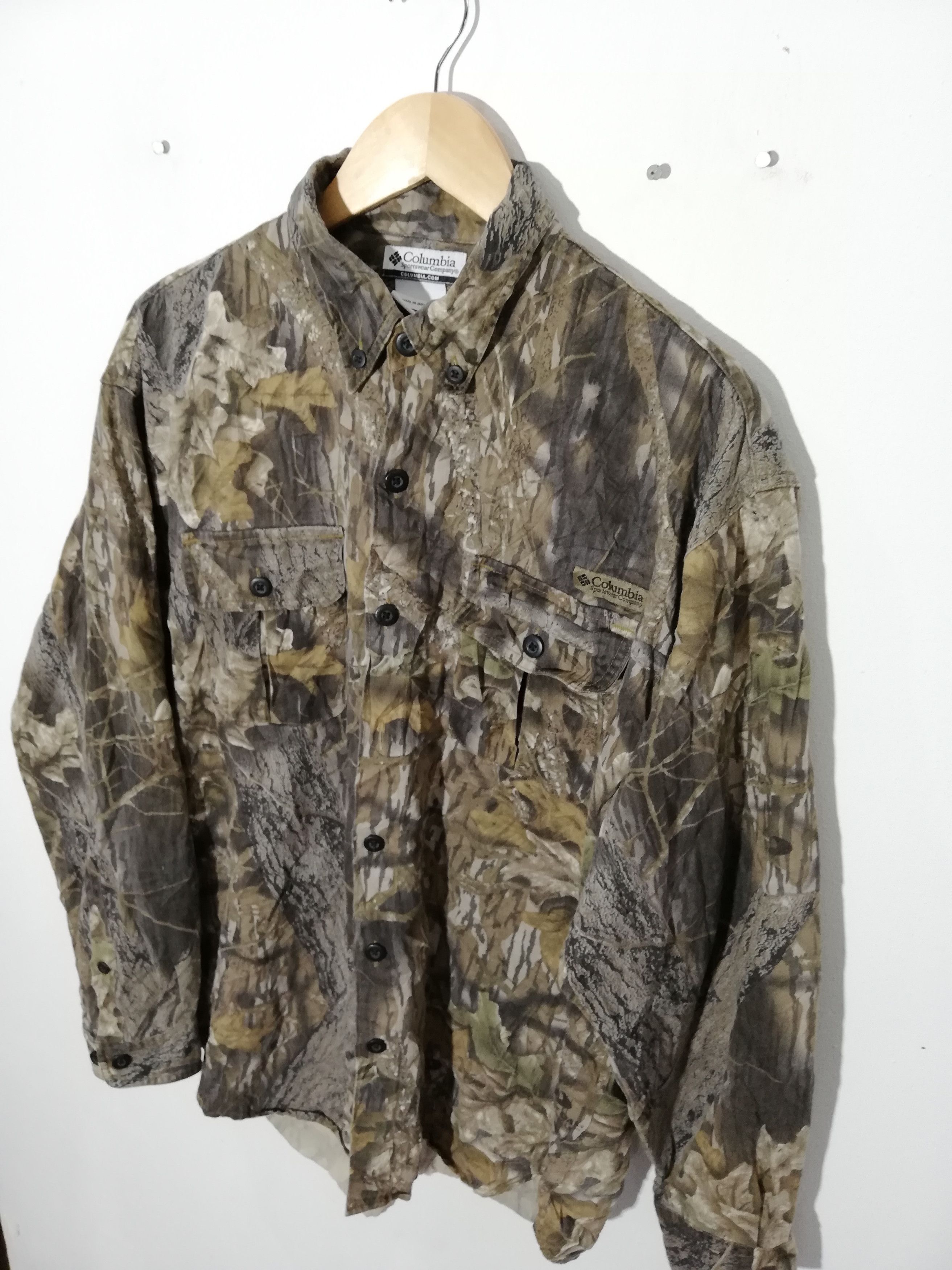 Columbia × Mossy Oaks Mossy Oak Camouflage Long Sleeve Size US L / EU 52-54 / 3 - 3 Thumbnail