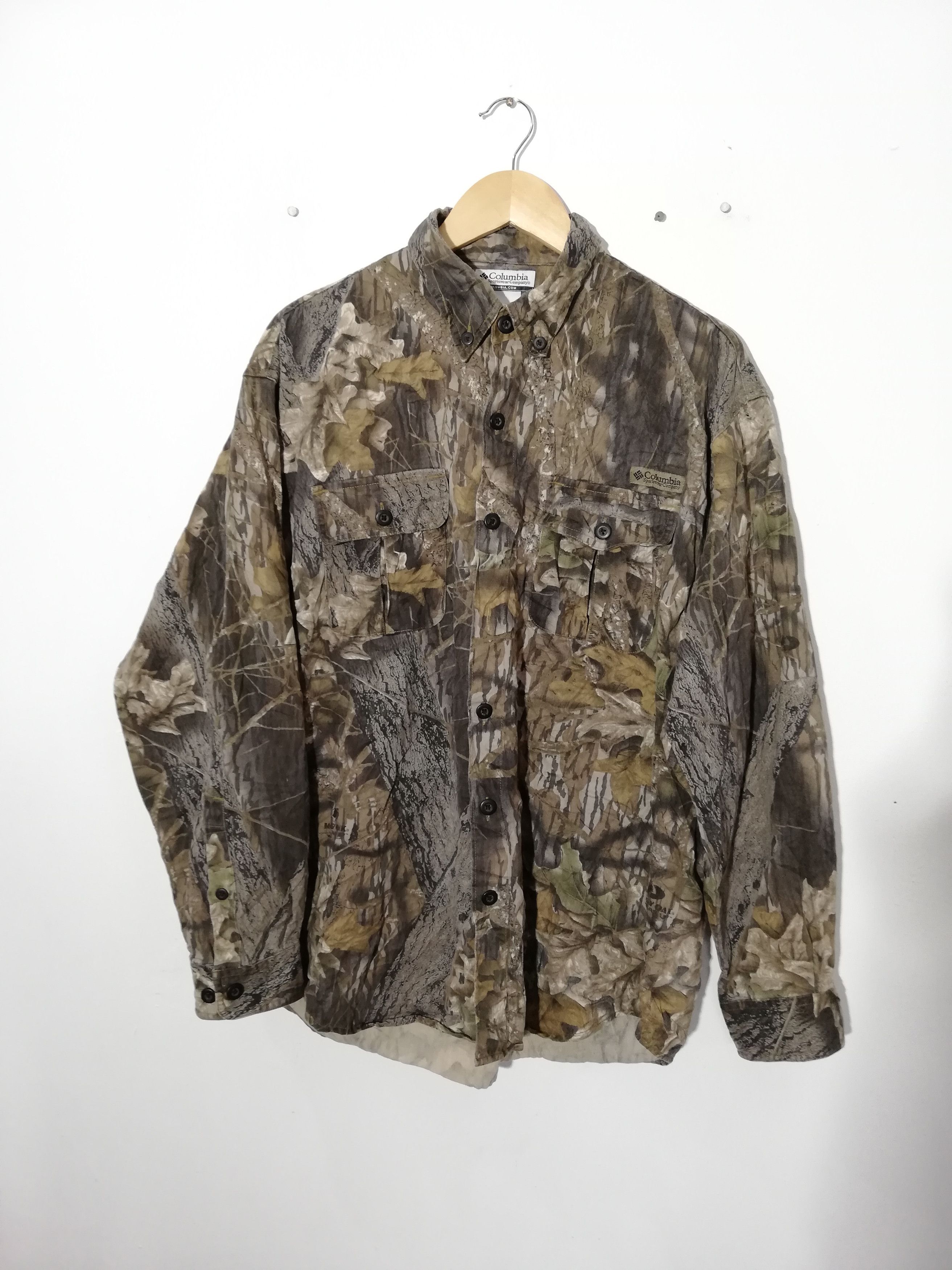 Columbia × Mossy Oaks Mossy Oak Camouflage Long Sleeve Size US L / EU 52-54 / 3 - 1 Thumbnail