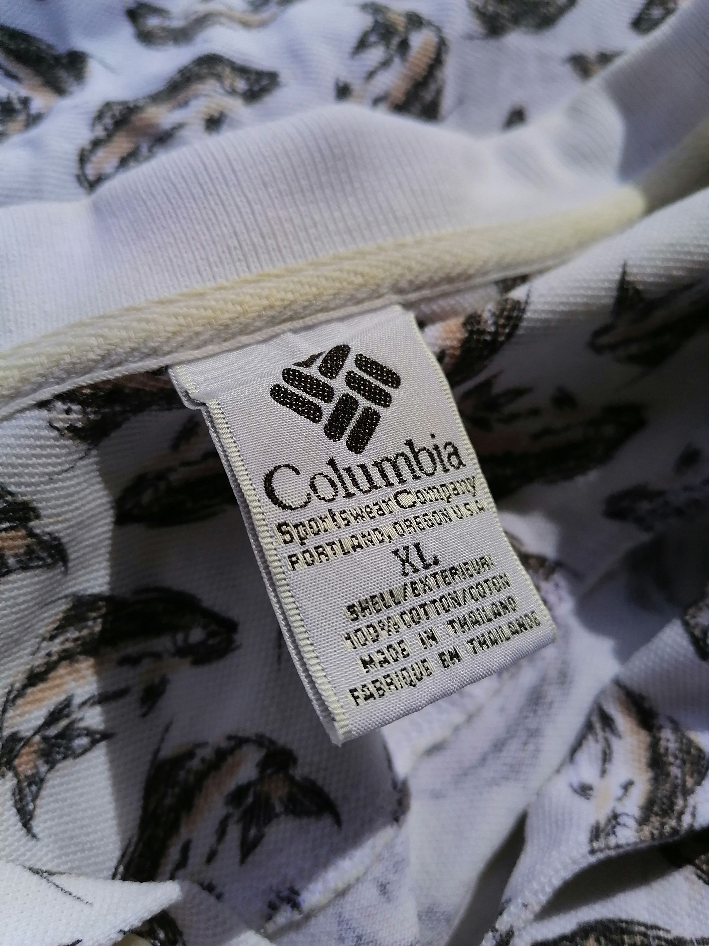 Columbia Columbia Fishes Polo Shirt Size US XL / EU 56 / 4 - 4 Thumbnail