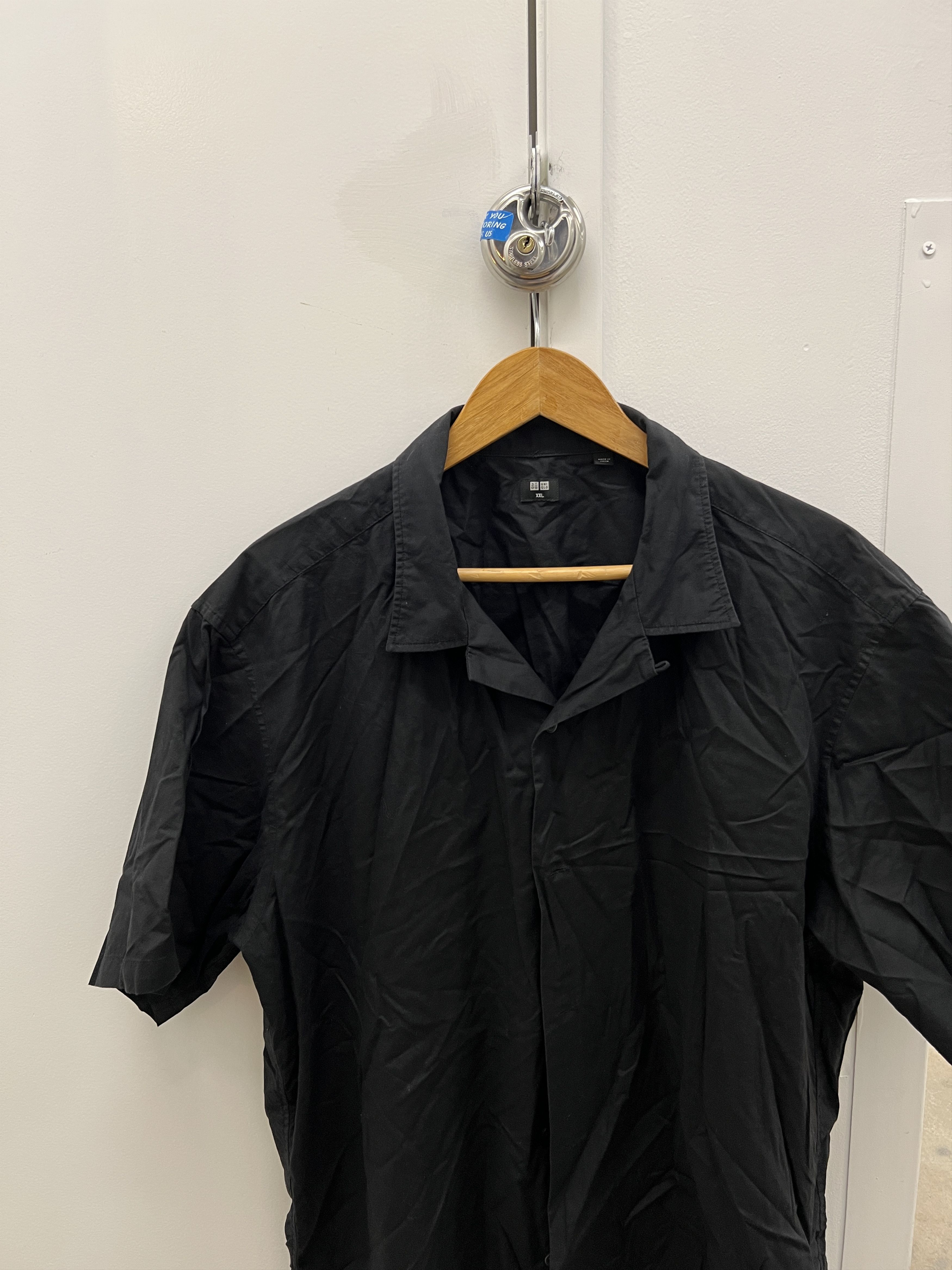 Uniqlo 19 AIRISM bowling casual button up shirt Size US XXL / EU 58 / 5 - 2 Thumbnail