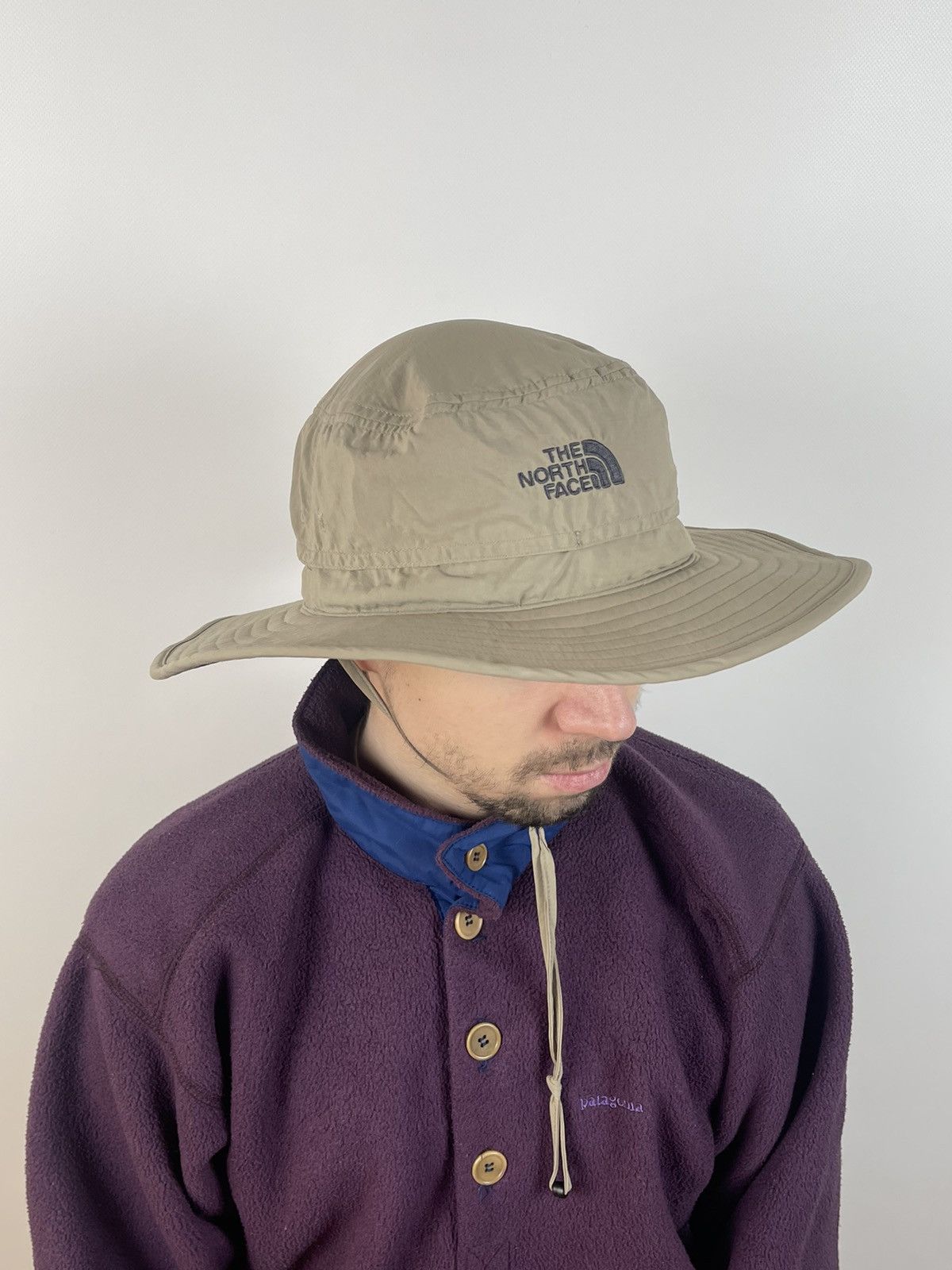 The North Face Vintage The North Face Beige Bucket Hat Cap Size ONE SIZE - 3 Thumbnail