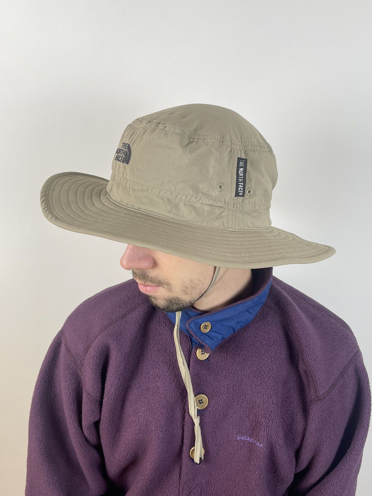 The North Face Vintage The North Face Beige Bucket Hat Cap Size ONE SIZE - 2 Thumbnail