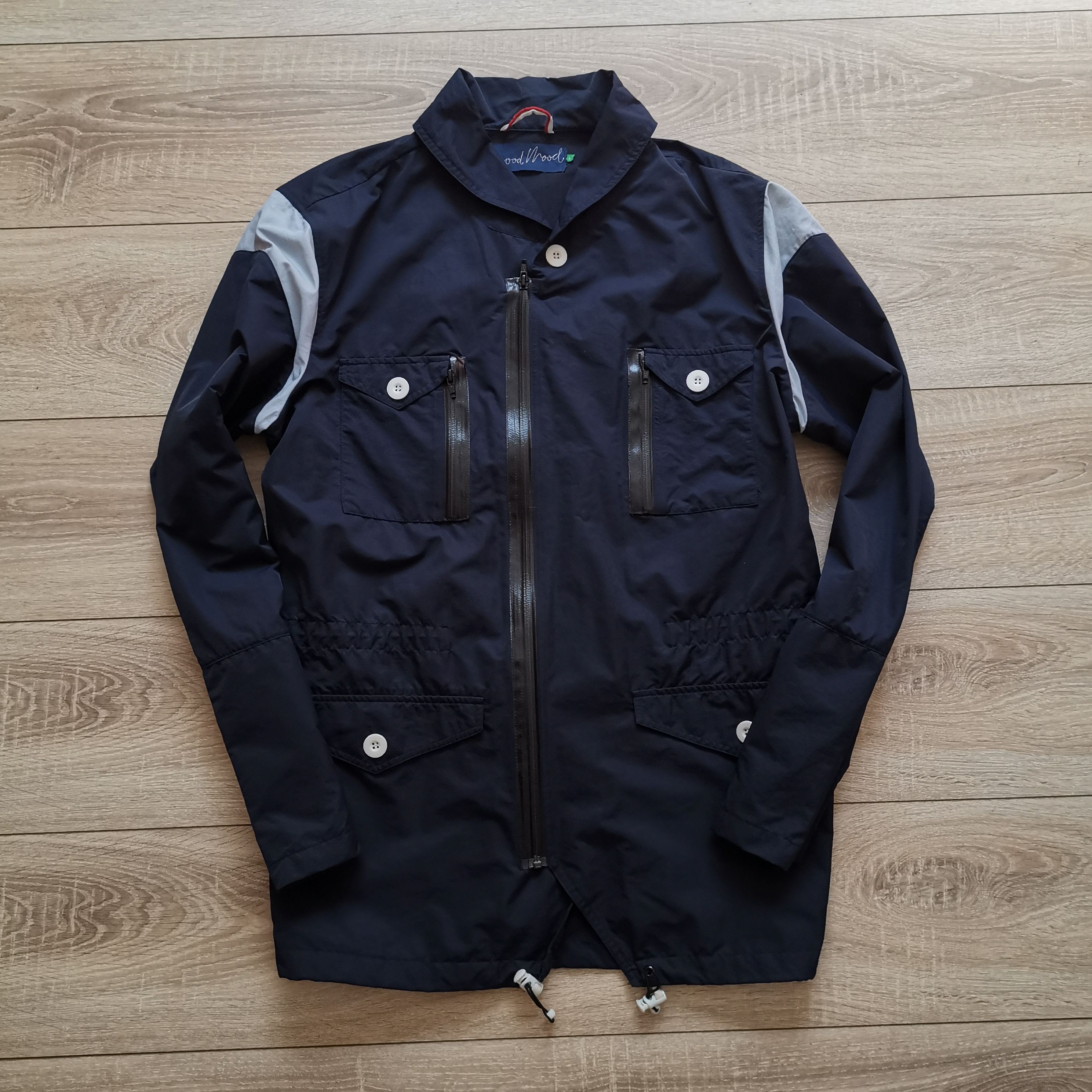 Vintage Vintage WoodWood nylon tech jacket Size US L / EU 52-54 / 3 - 1 Thumbnail