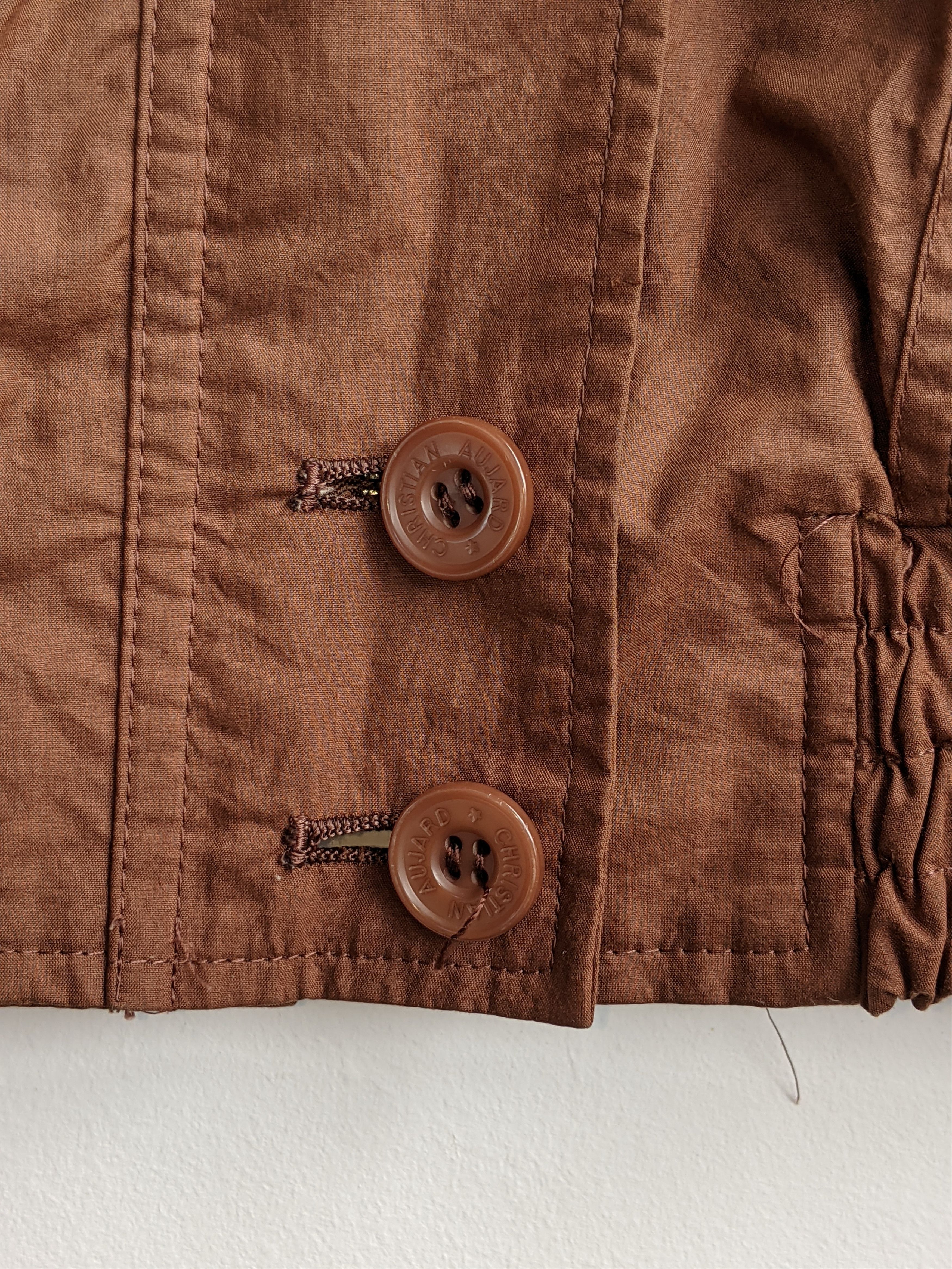 Designer × Vintage Vintage Christian Aujard Light Jacket Size US L / EU 52-54 / 3 - 6 Thumbnail