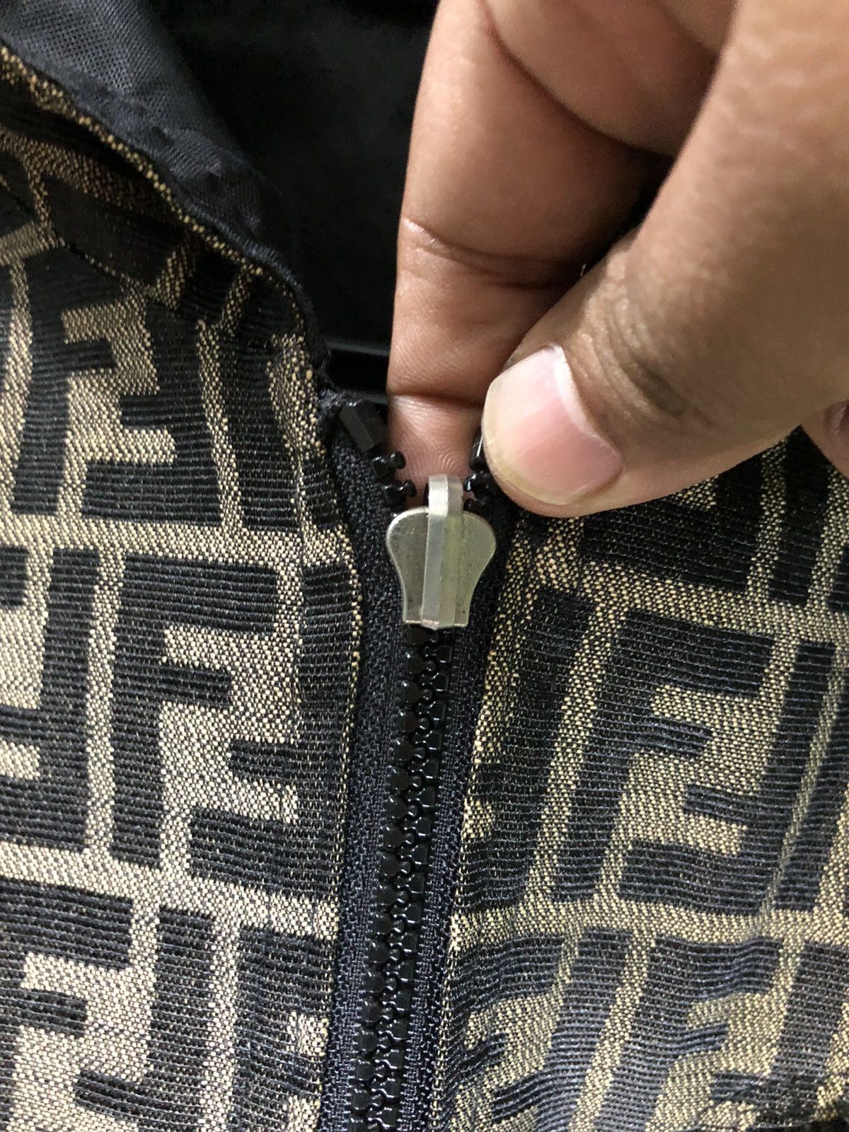 Fendi Vintage Fendi Monogram Hooded Reversible Jacket Size L / US 10 / IT 46 - 6 Thumbnail