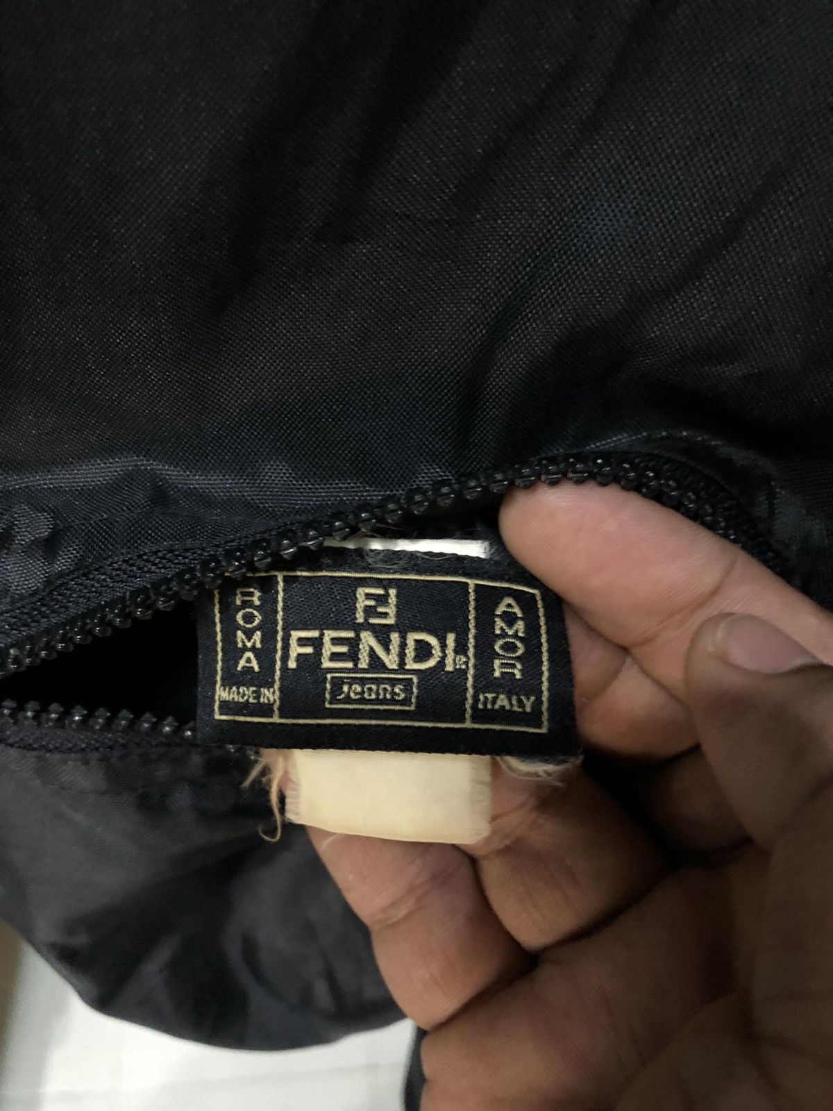 Fendi Vintage Fendi Monogram Hooded Reversible Jacket Size L / US 10 / IT 46 - 12 Thumbnail