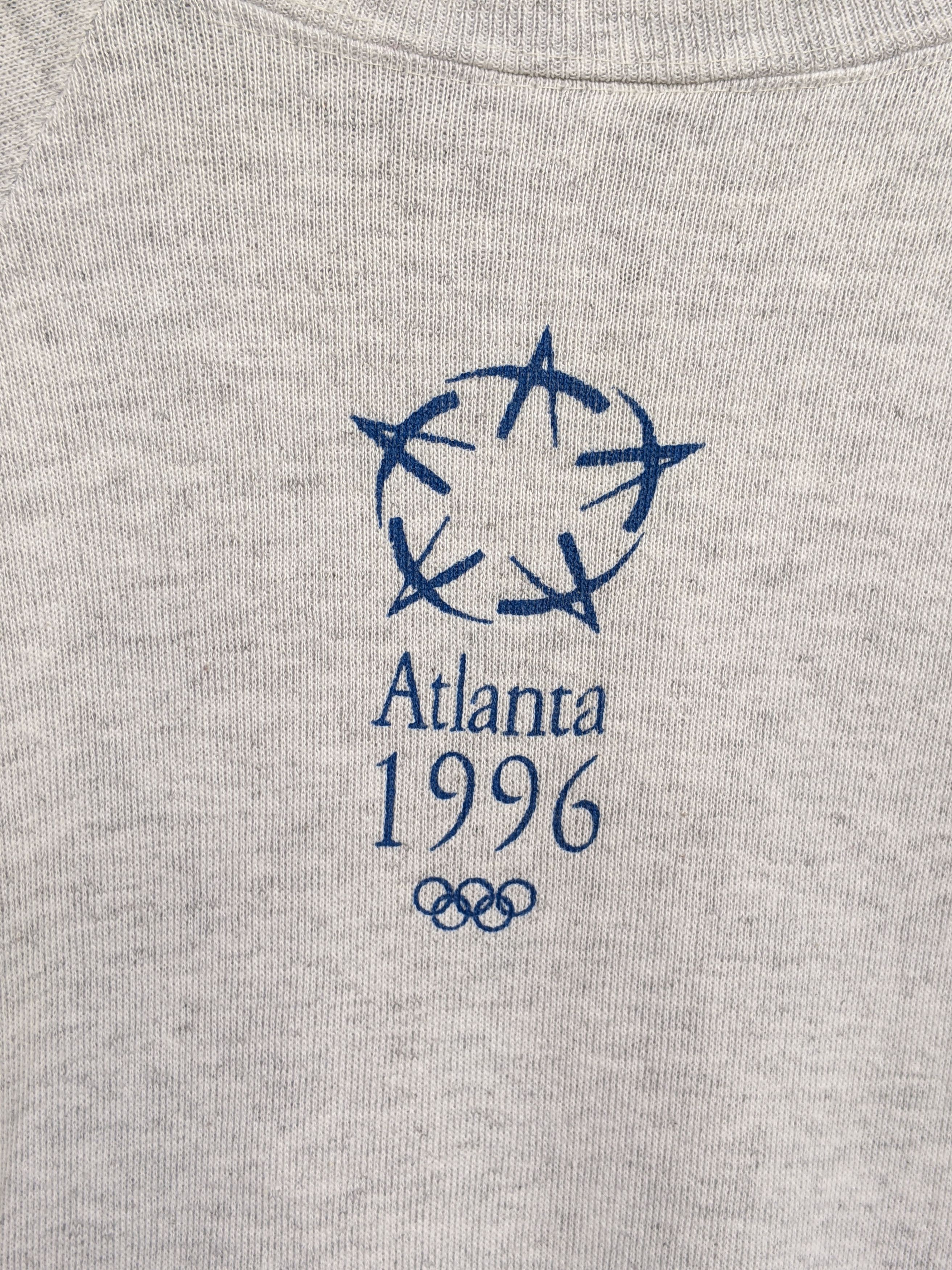 USA Olympics × Vintage Vintage 1996 Atlanta Olympic Sweatshirt Size US L / EU 52-54 / 3 - 4 Thumbnail