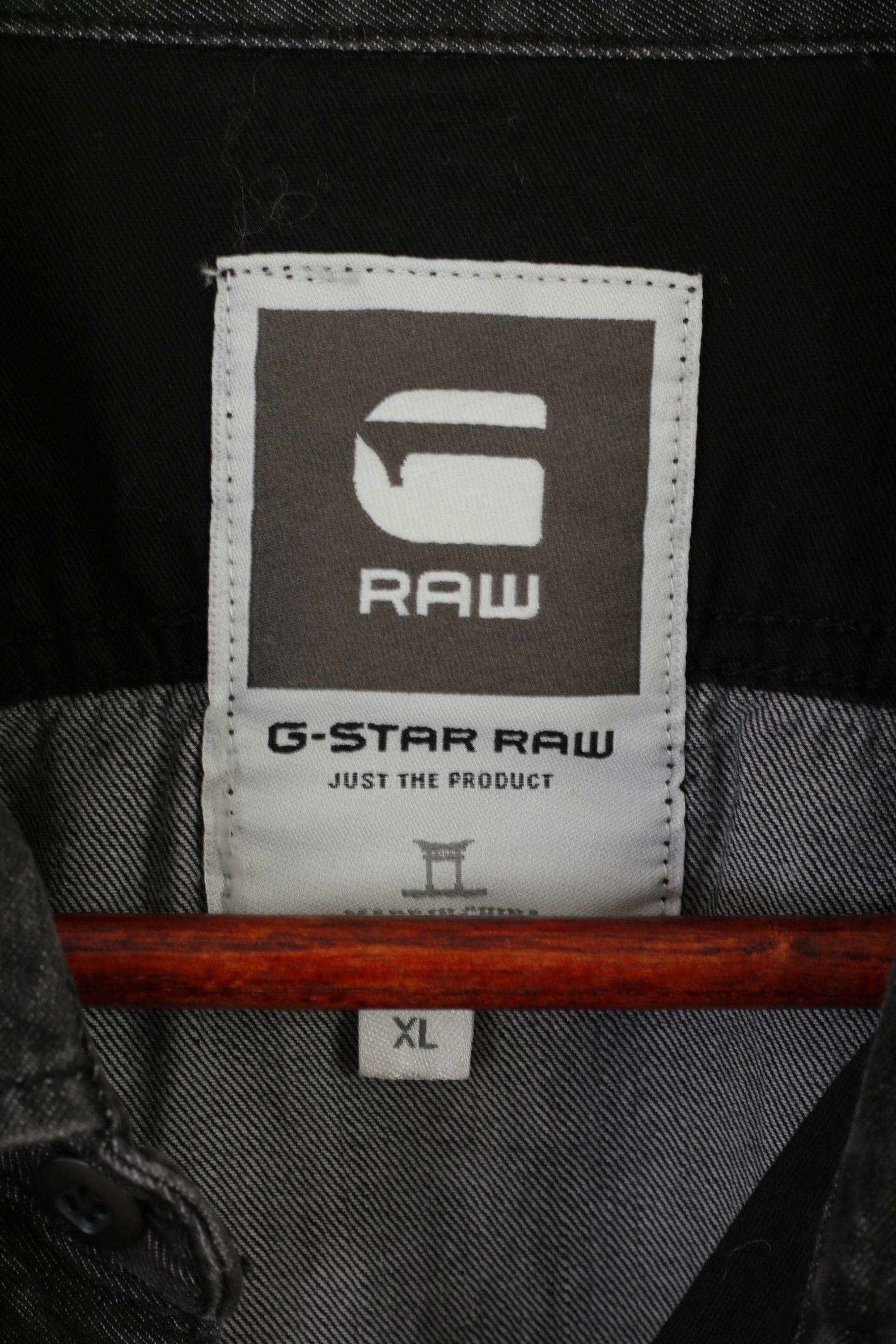 G-Star G-Star Raw Men XL Denim Shirt Gray Cotton Vintage 3996 Size US XL / EU 56 / 4 - 5 Thumbnail