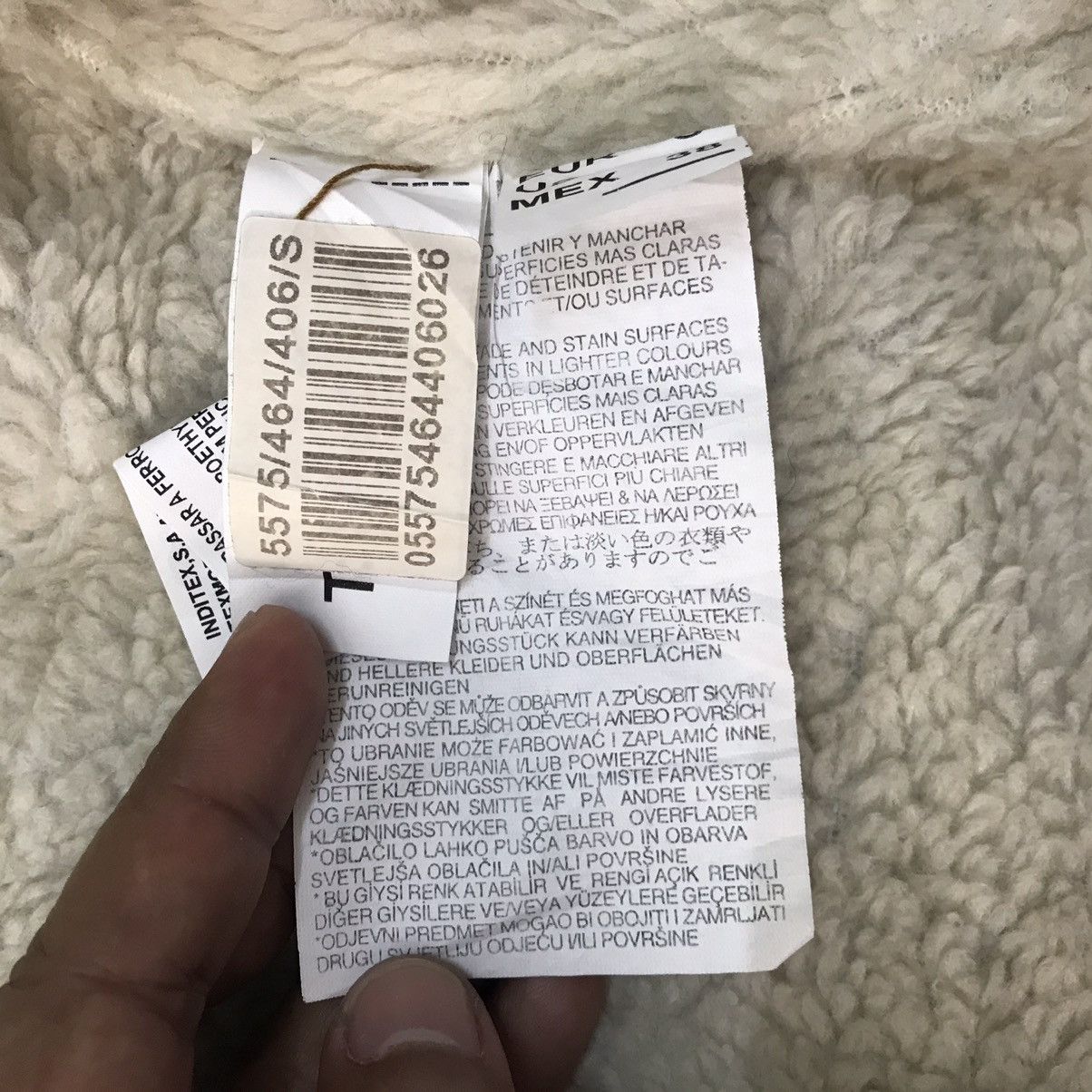 Zara Zara Original Denim Sherpa Jacket Size US S / EU 44-46 / 1 - 14 Thumbnail