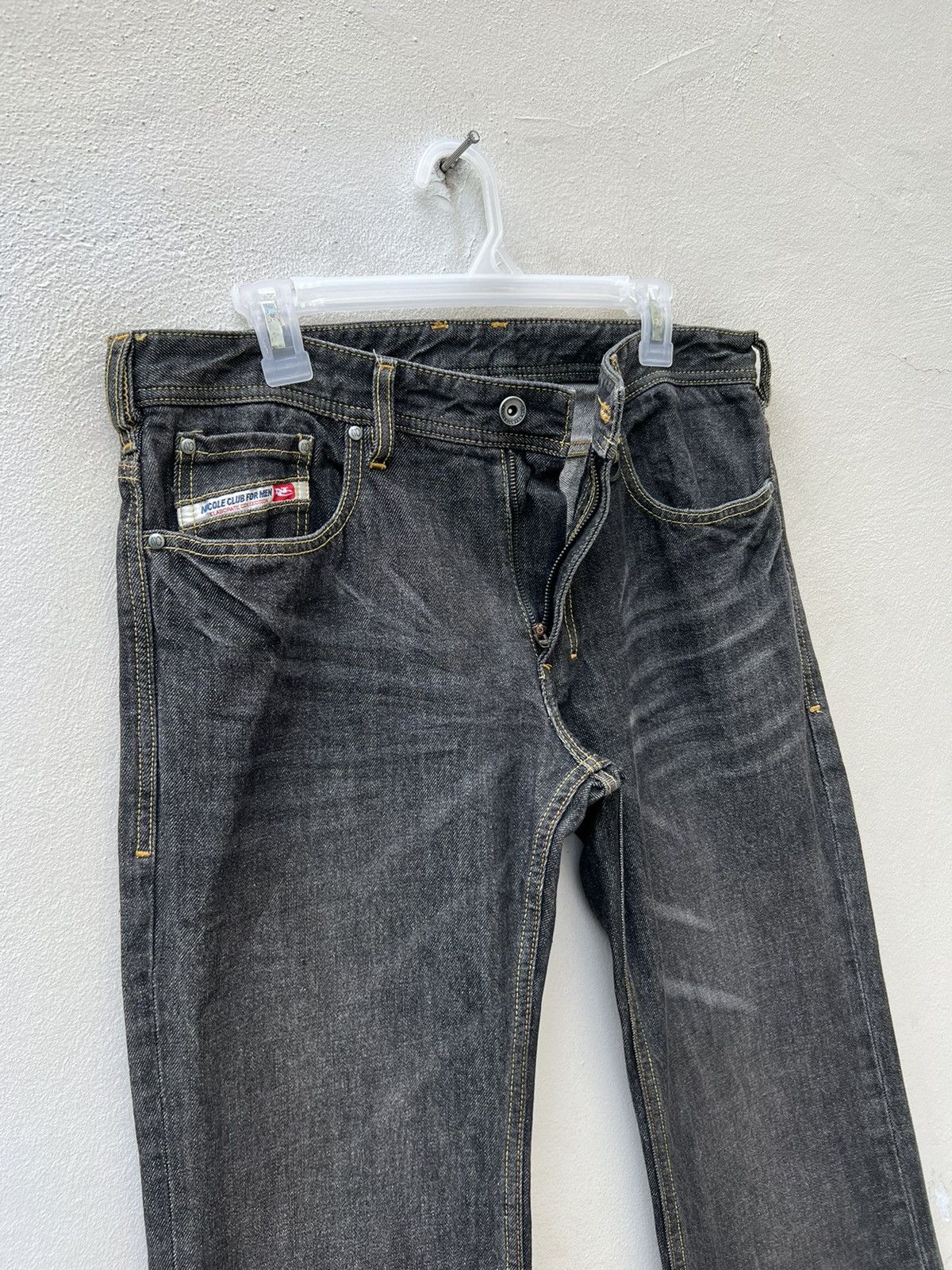 Matsuda × Nicole Club Vintage Nicole Club For Men Painter Denim Flare Jeans Size US 32 / EU 48 - 9 Thumbnail