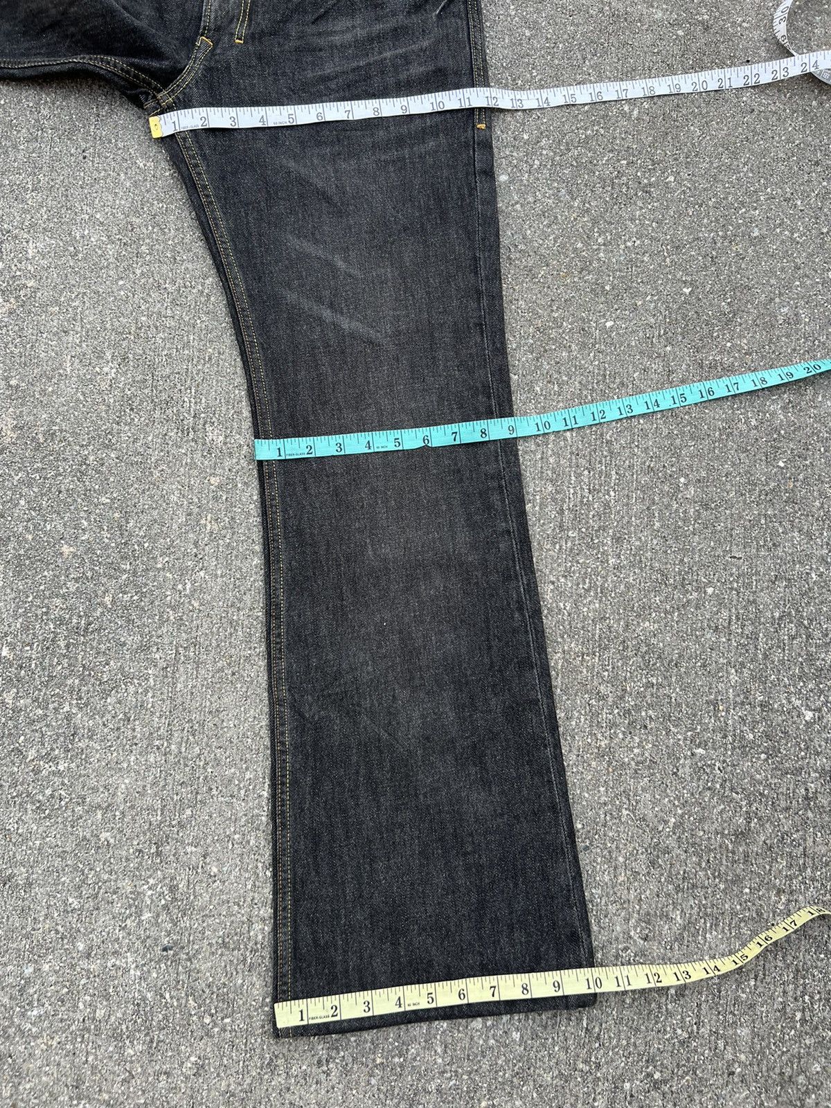 Matsuda × Nicole Club Vintage Nicole Club For Men Painter Denim Flare Jeans Size US 32 / EU 48 - 4 Thumbnail