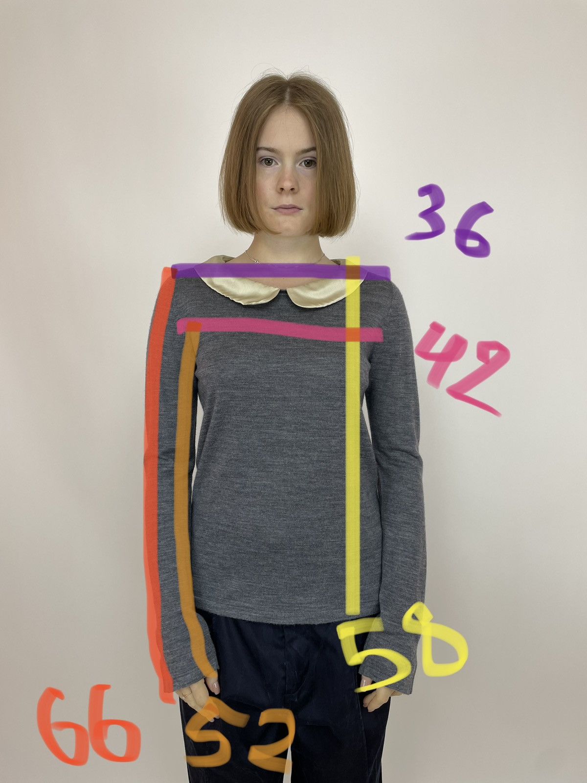 LK Bennett LK Bennett Pullover Merino Wool with silk collared Womens Size S / US 4 / IT 40 - 17 Thumbnail