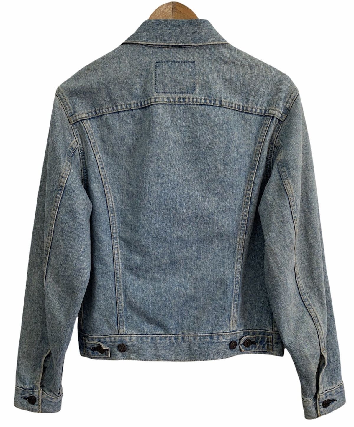 Levi's × Levi's Vintage Clothing × Vintage Vintage Levi’s Big E 71557 Denim Trucker Jacket Size US S / EU 44-46 / 1 - 3 Thumbnail