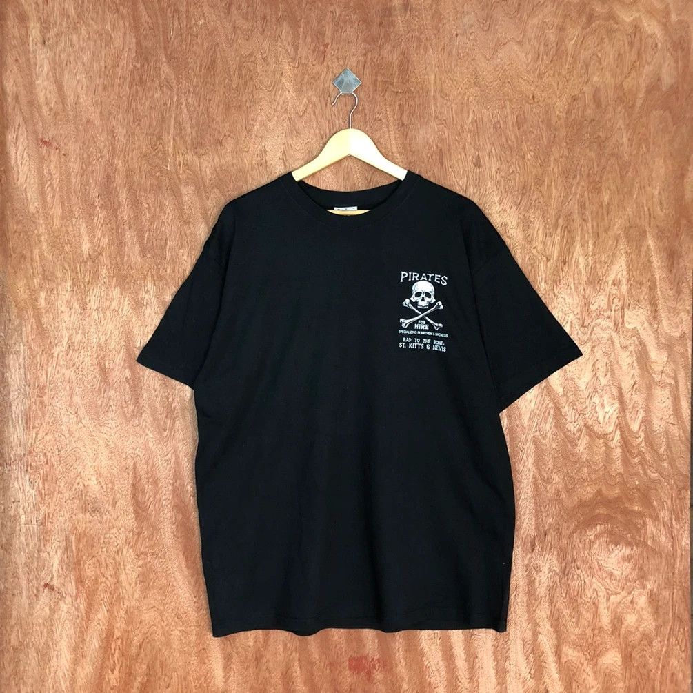 Japanese Brand Skull Pirates for you Dolfy Black Short Sleeve Tshirt #3586 Size US XL / EU 56 / 4 - 13 Thumbnail