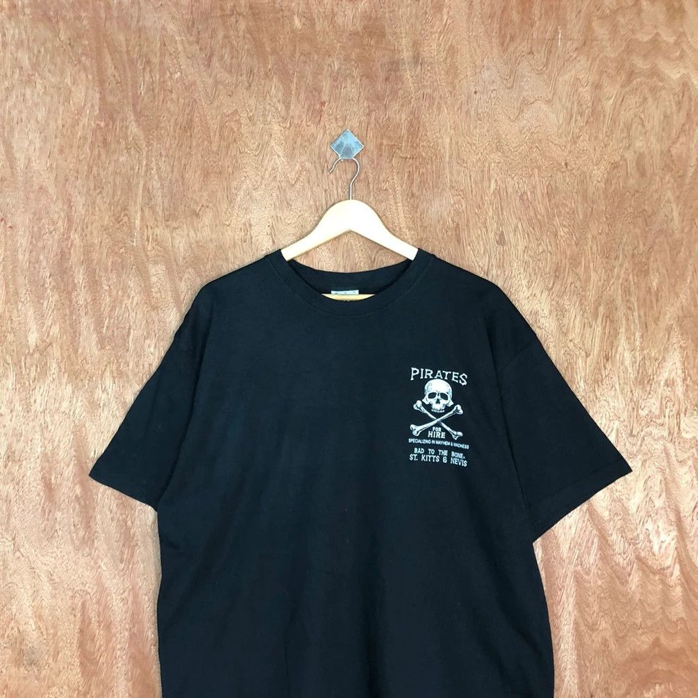 Japanese Brand Skull Pirates for you Dolfy Black Short Sleeve Tshirt #3586 Size US XL / EU 56 / 4 - 7 Thumbnail