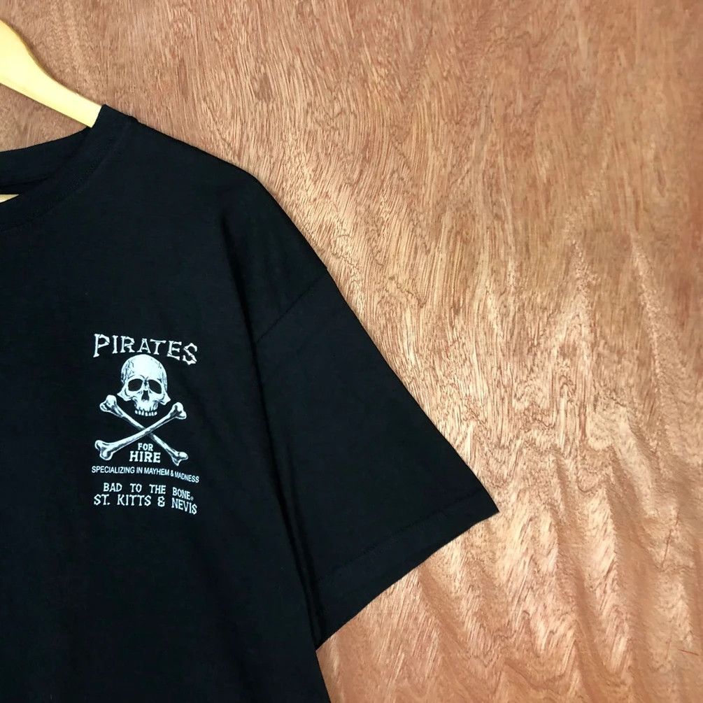 Japanese Brand Skull Pirates for you Dolfy Black Short Sleeve Tshirt #3586 Size US XL / EU 56 / 4 - 10 Thumbnail