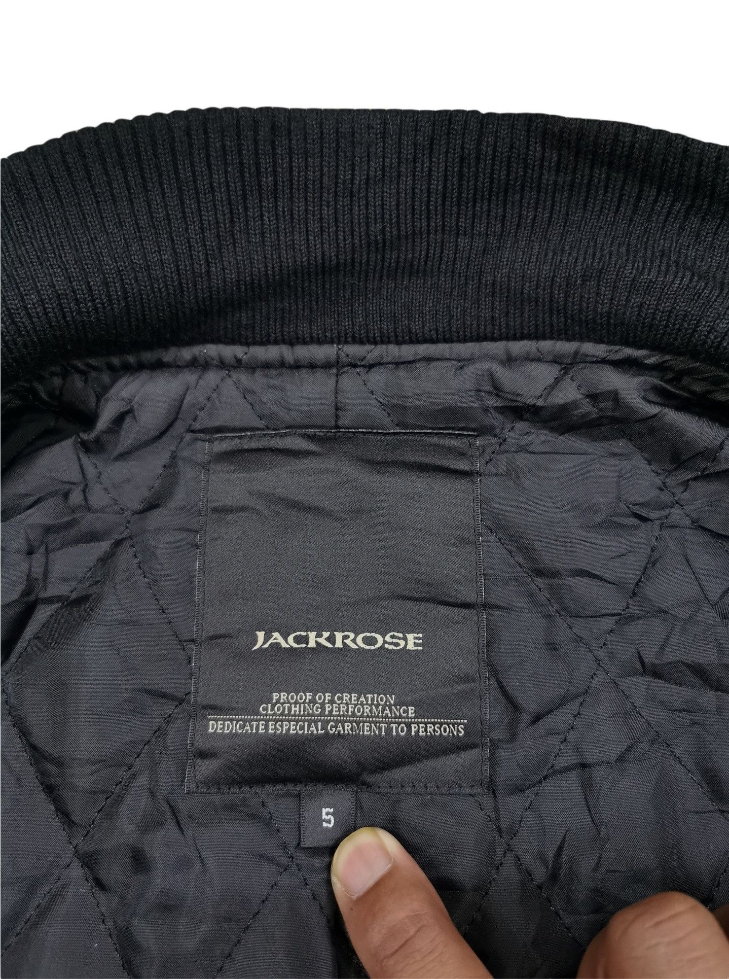 JACKROSE The Rolling Stones x Jack Rose Wool Varsity Jacket Size US M / EU 48-50 / 2 - 22 Thumbnail