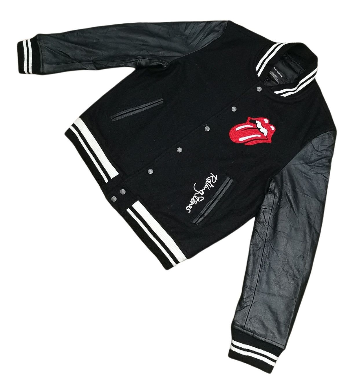 JACKROSE The Rolling Stones x Jack Rose Wool Varsity Jacket Size US M / EU 48-50 / 2 - 10 Thumbnail