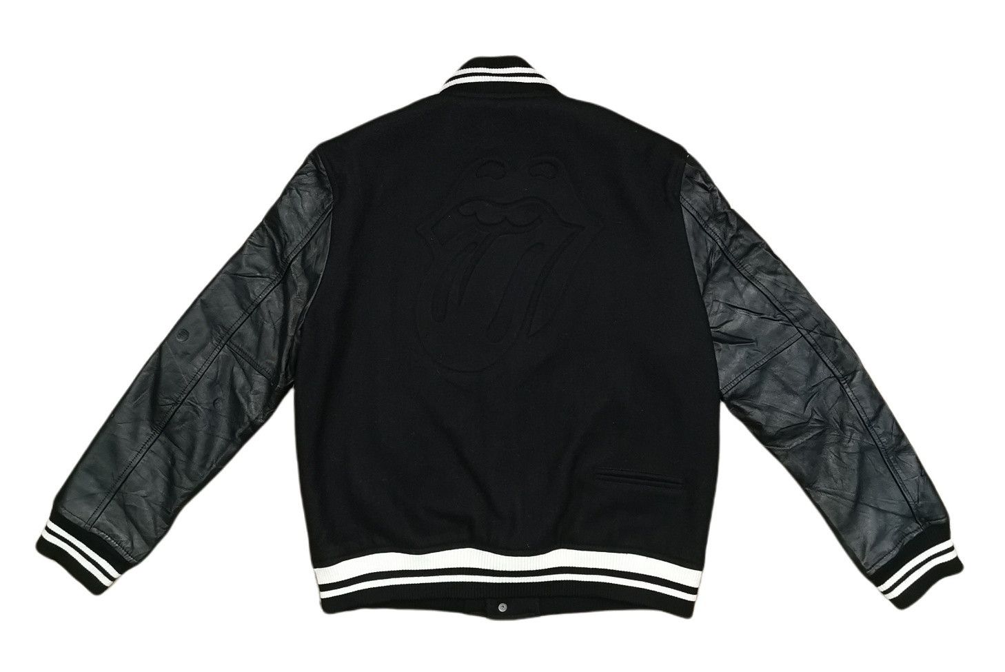 JACKROSE The Rolling Stones x Jack Rose Wool Varsity Jacket Size US M / EU 48-50 / 2 - 8 Thumbnail