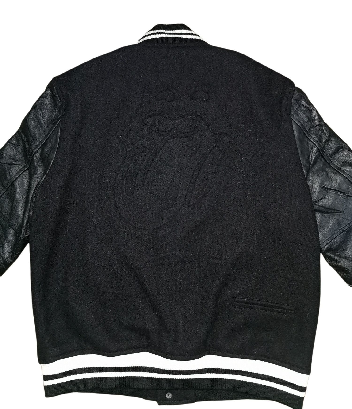 JACKROSE The Rolling Stones x Jack Rose Wool Varsity Jacket Size US M / EU 48-50 / 2 - 16 Thumbnail