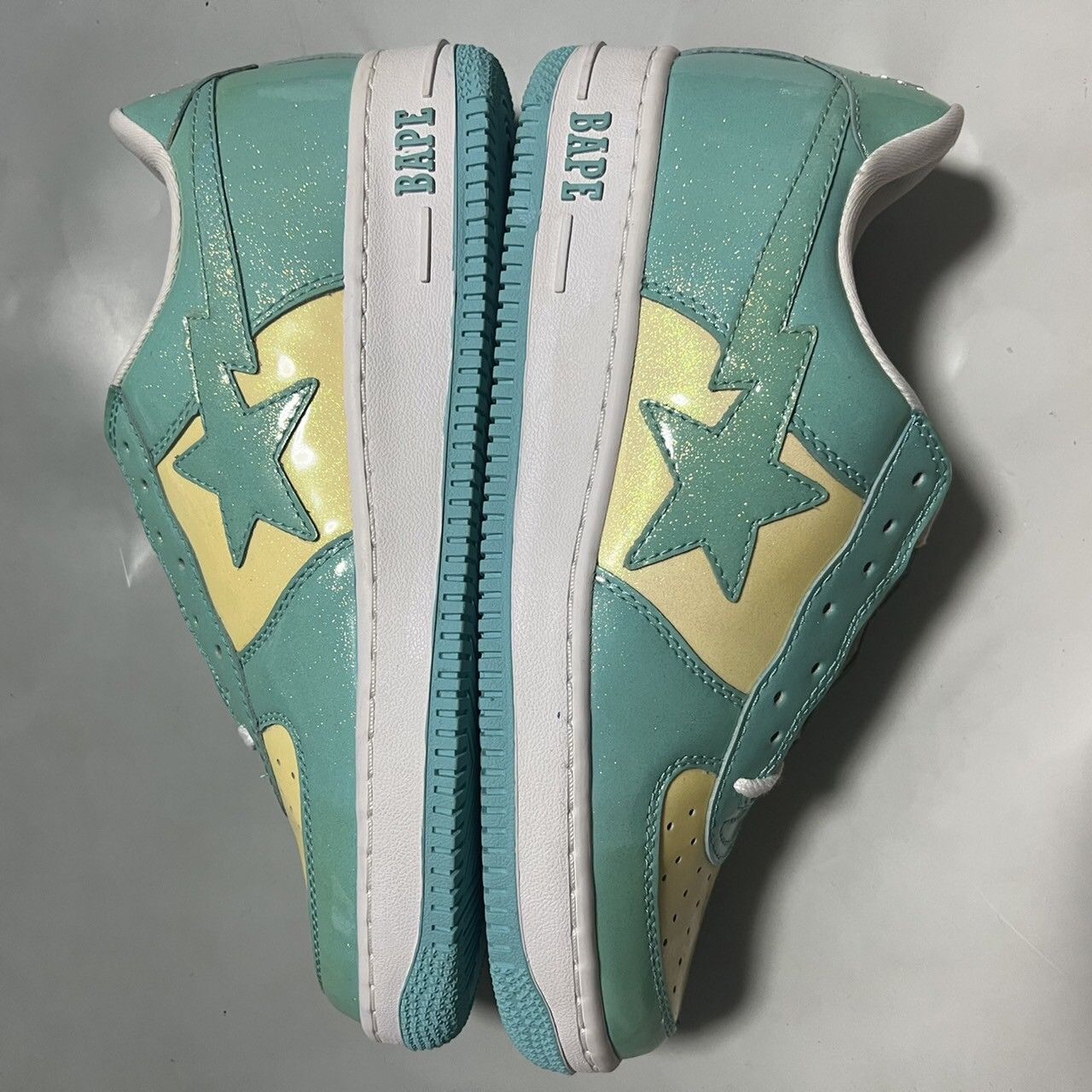 Bape BAPE Sta glitter leather Size US 10 / EU 43 - 3 Thumbnail
