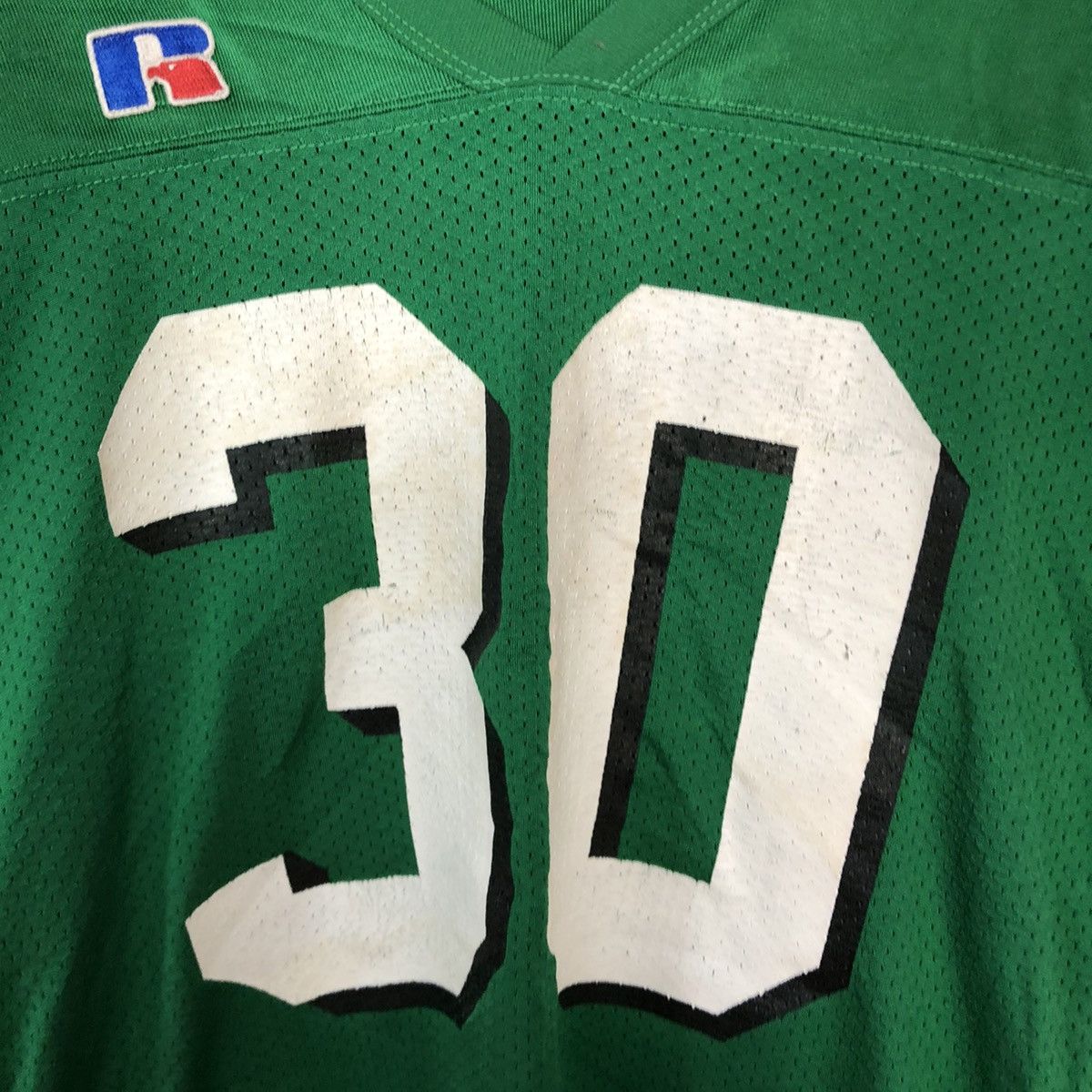 Russell Athletic Rusell Athlelic Green Rugby Jersey #2953 Size US L / EU 52-54 / 3 - 8 Thumbnail