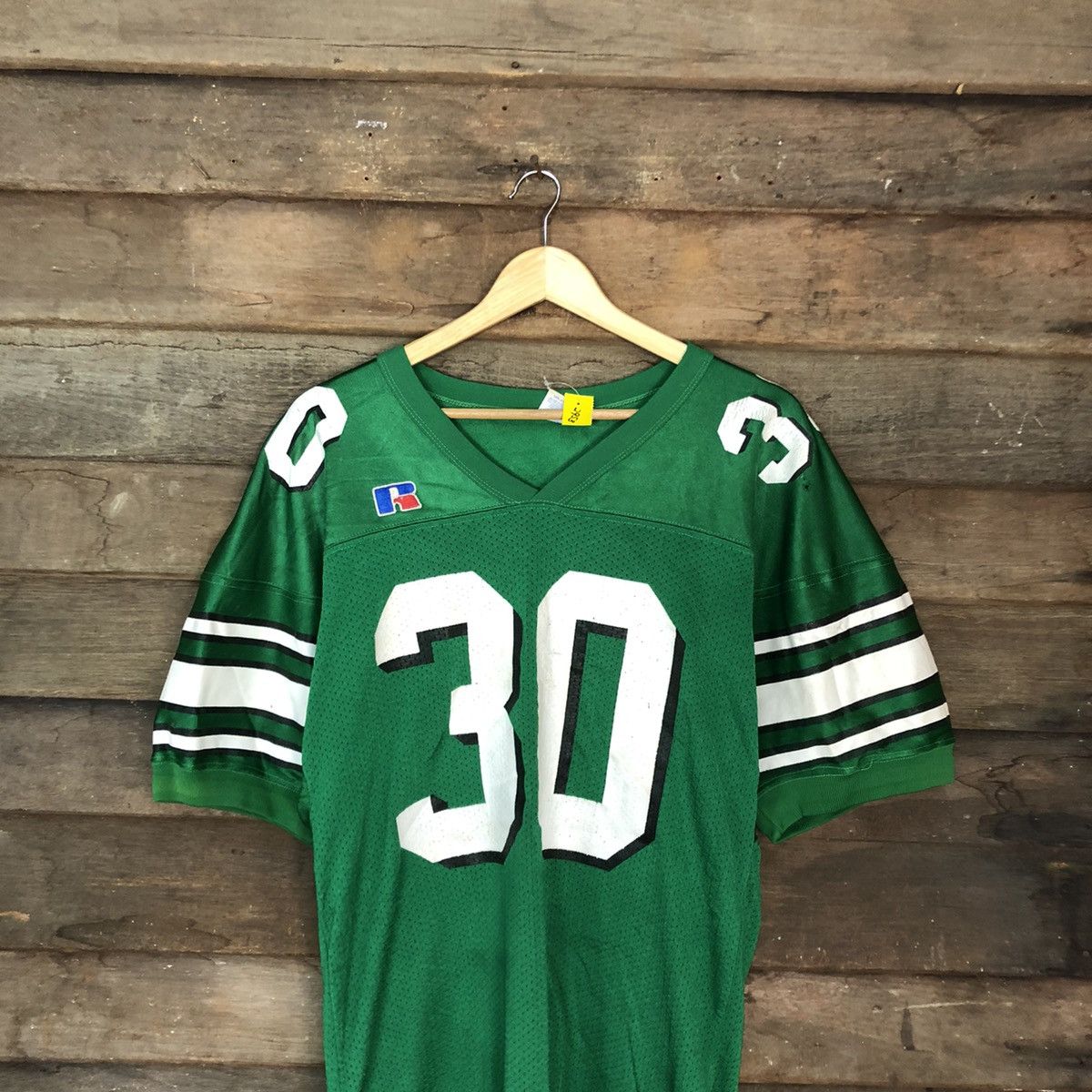 Russell Athletic Rusell Athlelic Green Rugby Jersey #2953 Size US L / EU 52-54 / 3 - 2 Thumbnail
