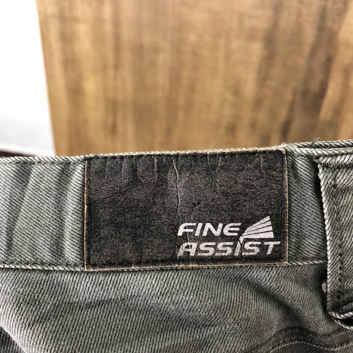 Japanese Brand Fine Assist Green Cargo Multipocket pants #6311 Size US 33 - 12 Thumbnail